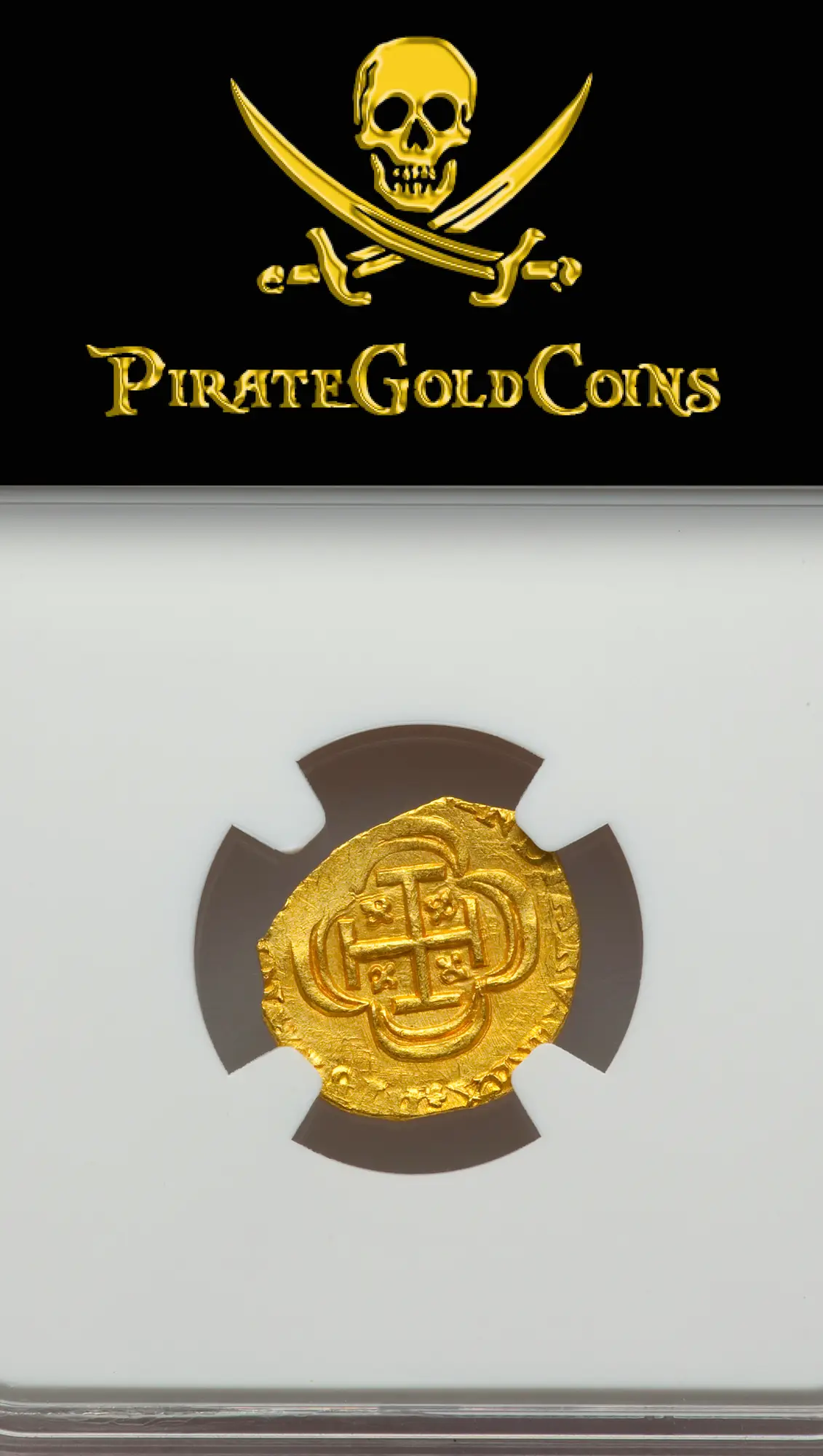 Mexico 1 Escudo 1712-13 "1715 Fleet Shipwreck" NGC 63 Full Crown 7