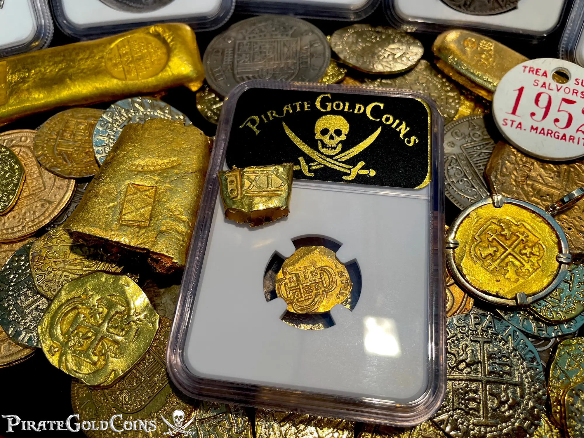 Mexico 1 Escudos 1714-15 "1715 Fleet Shipwreck" NGC 64 8