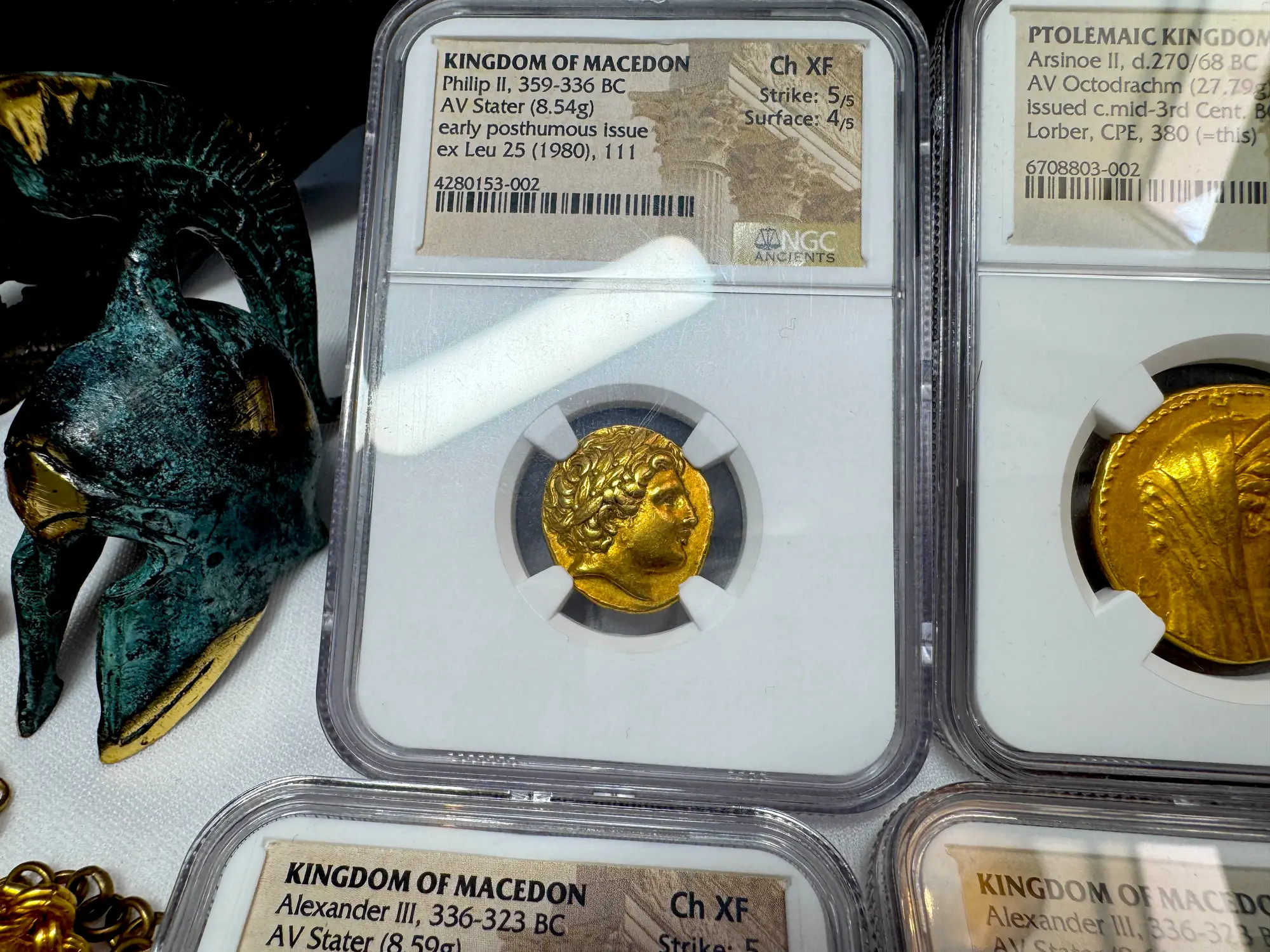 Kingdom of Macedon "Philip II" 359-336BC NGC CH XF 5x4  2