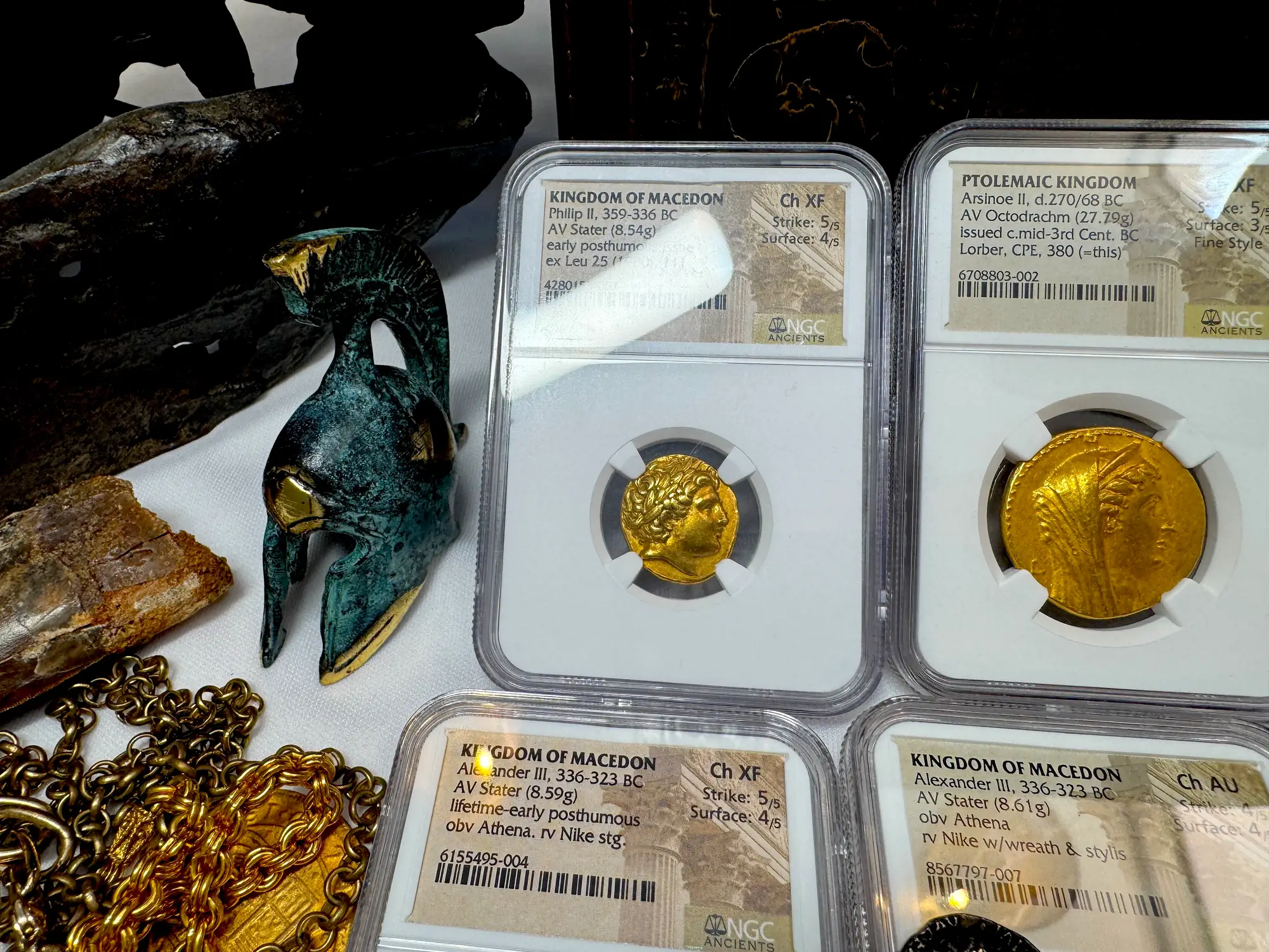 Kingdom of Macedon "Philip II" 359-336BC NGC CH XF 5x4  11