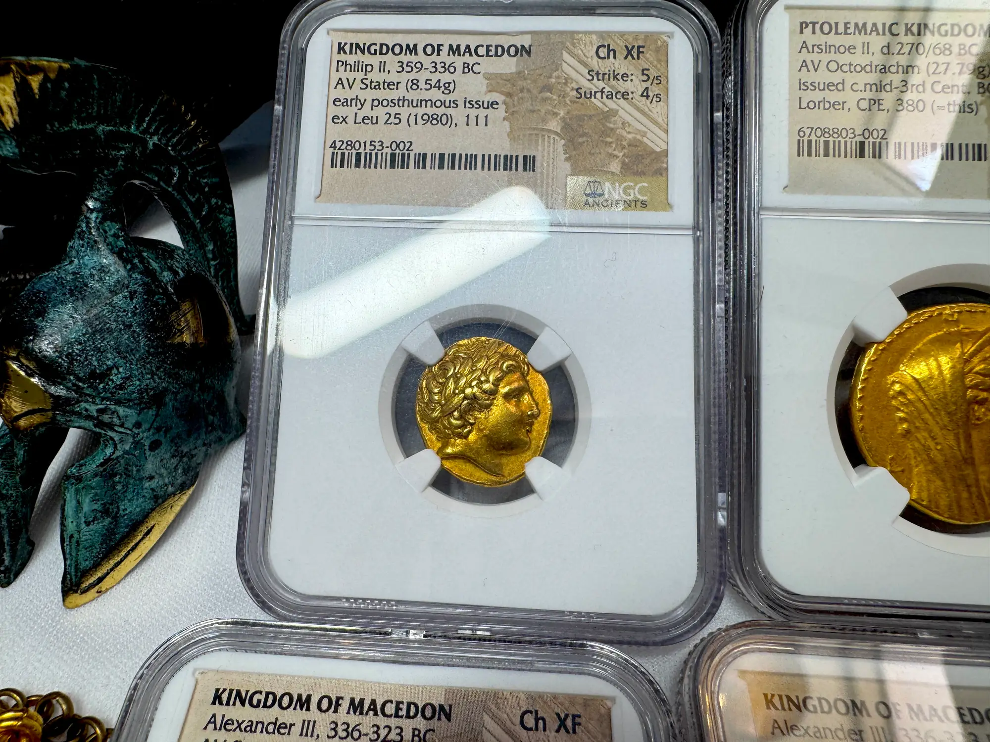 Kingdom of Macedon "Philip II" 359-336BC NGC CH XF 5x4  4