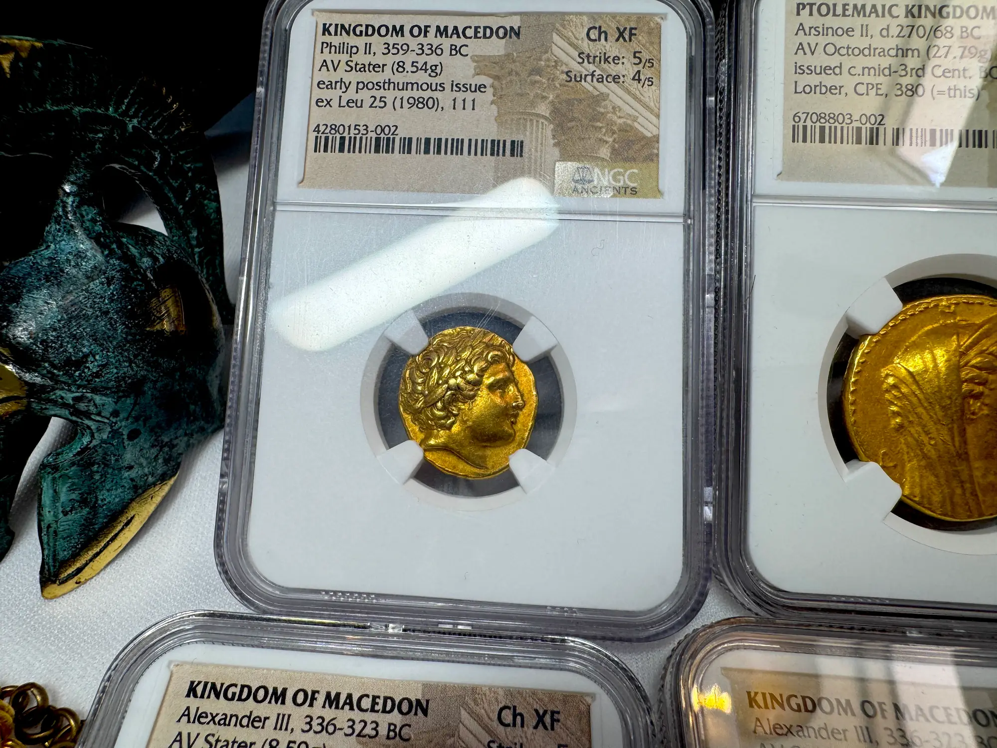 Kingdom of Macedon "Philip II" 359-336BC NGC CH XF 5x4  12