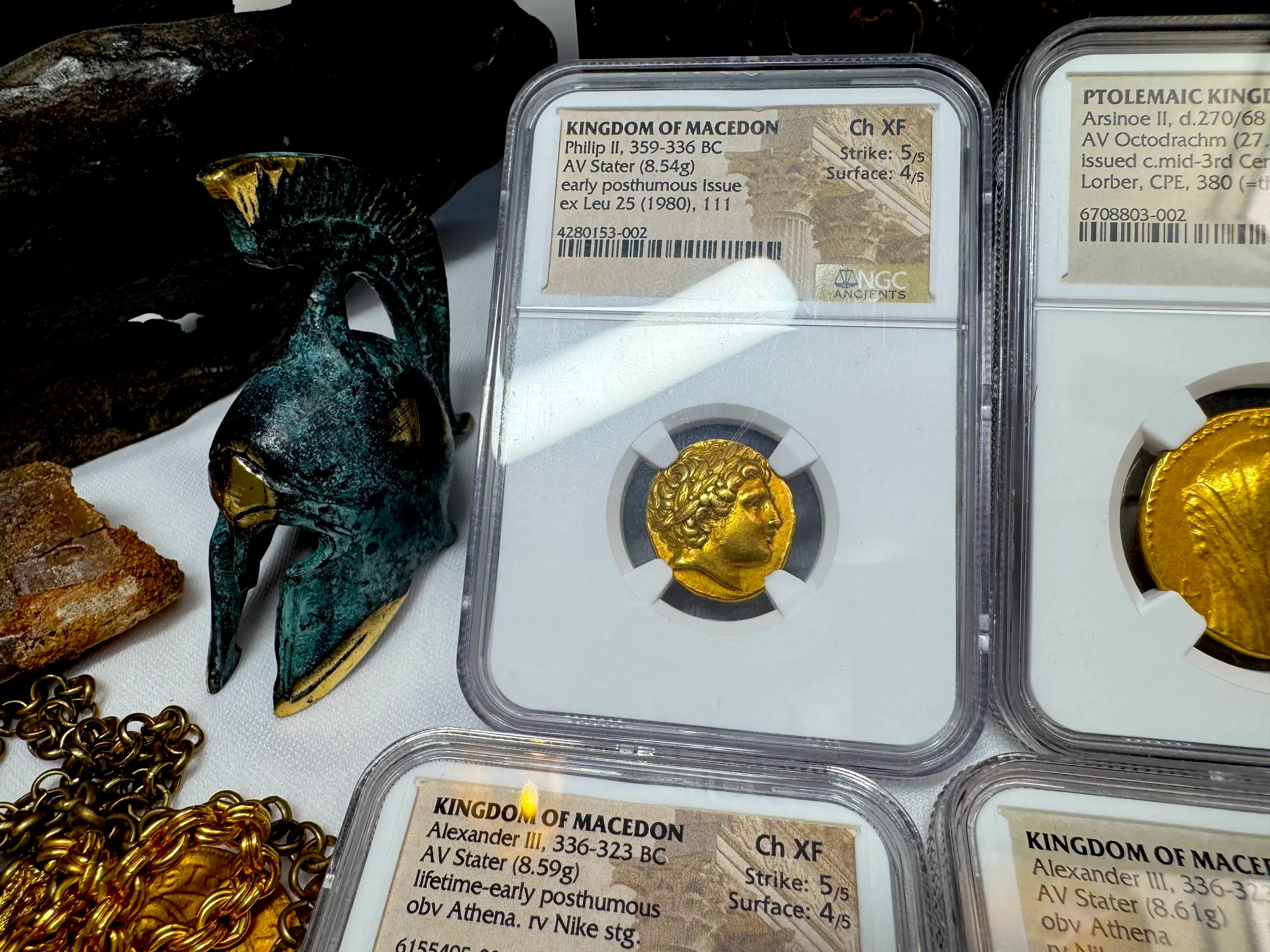 Kingdom of Macedon "Philip II" 359-336BC NGC CH XF 5x4  13