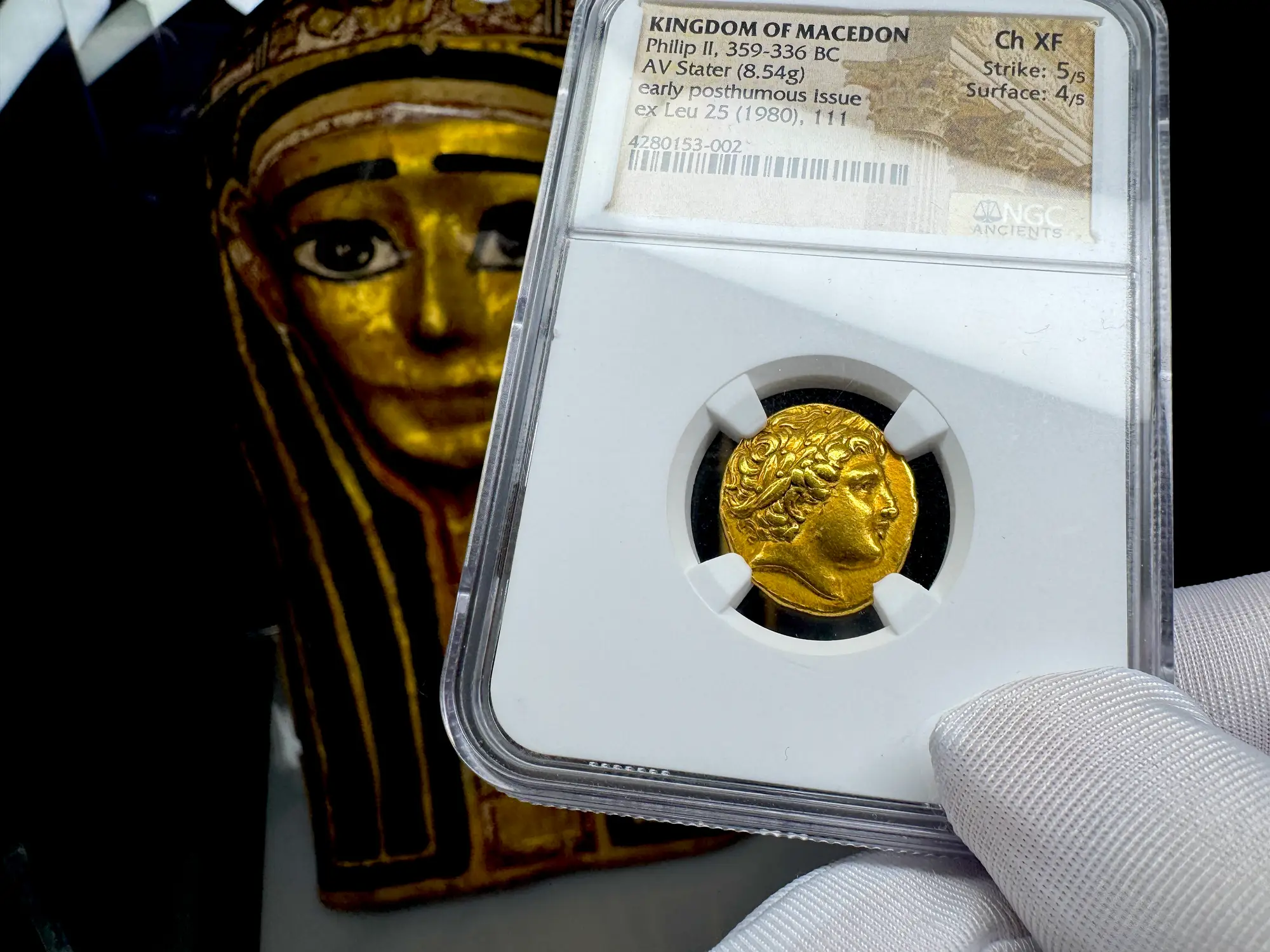 Kingdom of Macedon "Philip II" 359-336BC NGC CH XF 5x4  21