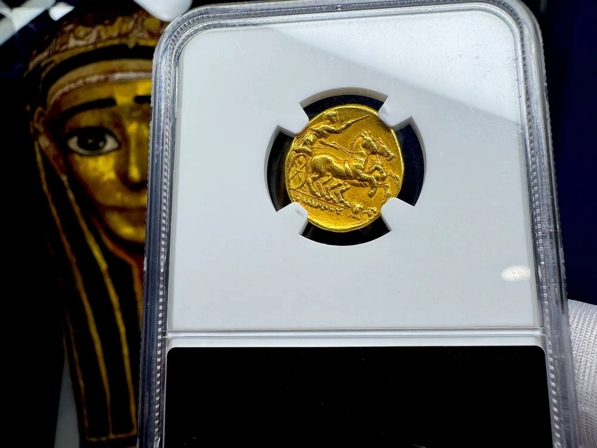 Kingdom of Macedon "Philip II" 359-336BC NGC CH XF 5x4  7