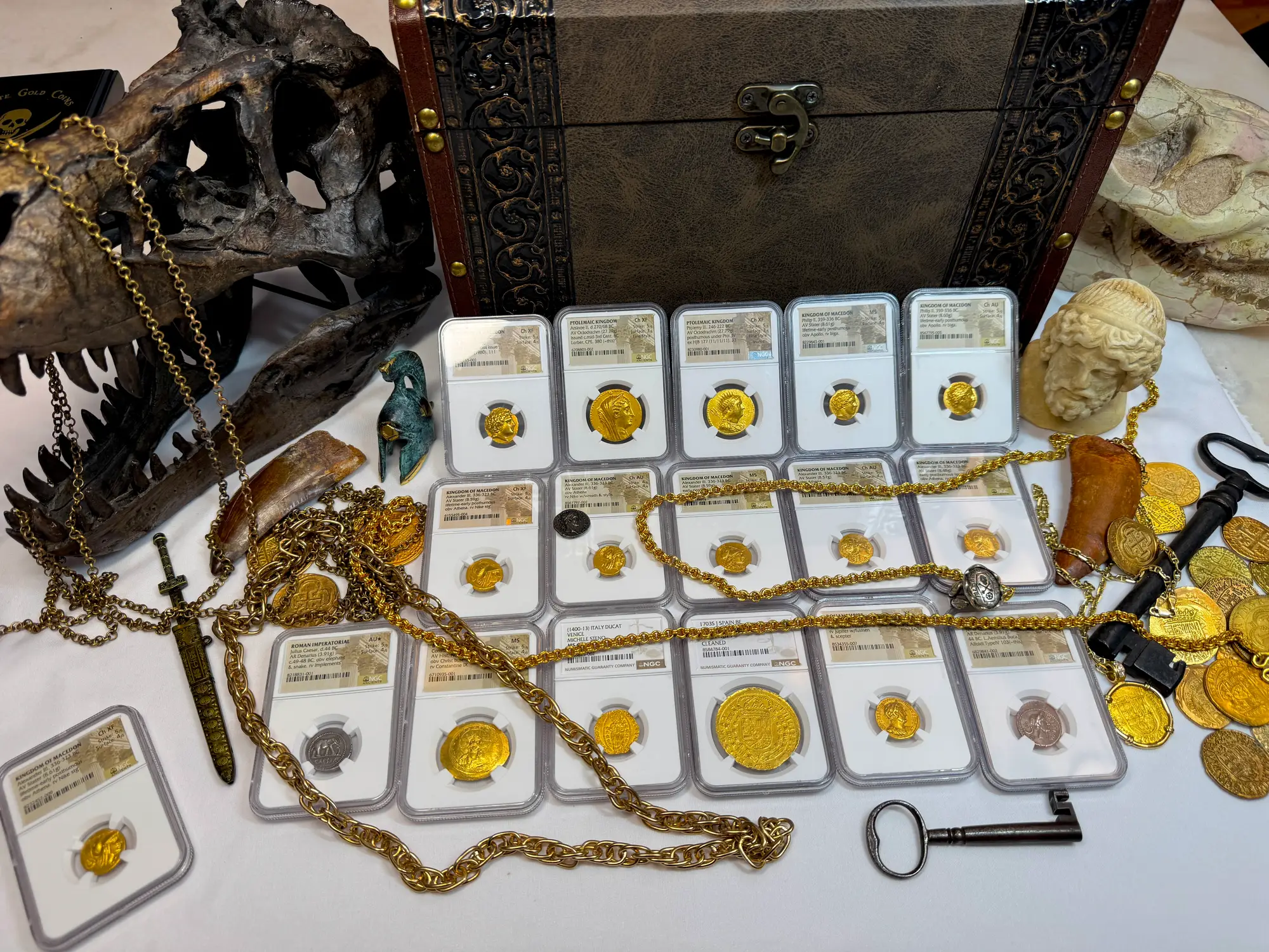 Kingdom of Macedon "Philip II" 359-336BC NGC CH XF 5x4  20