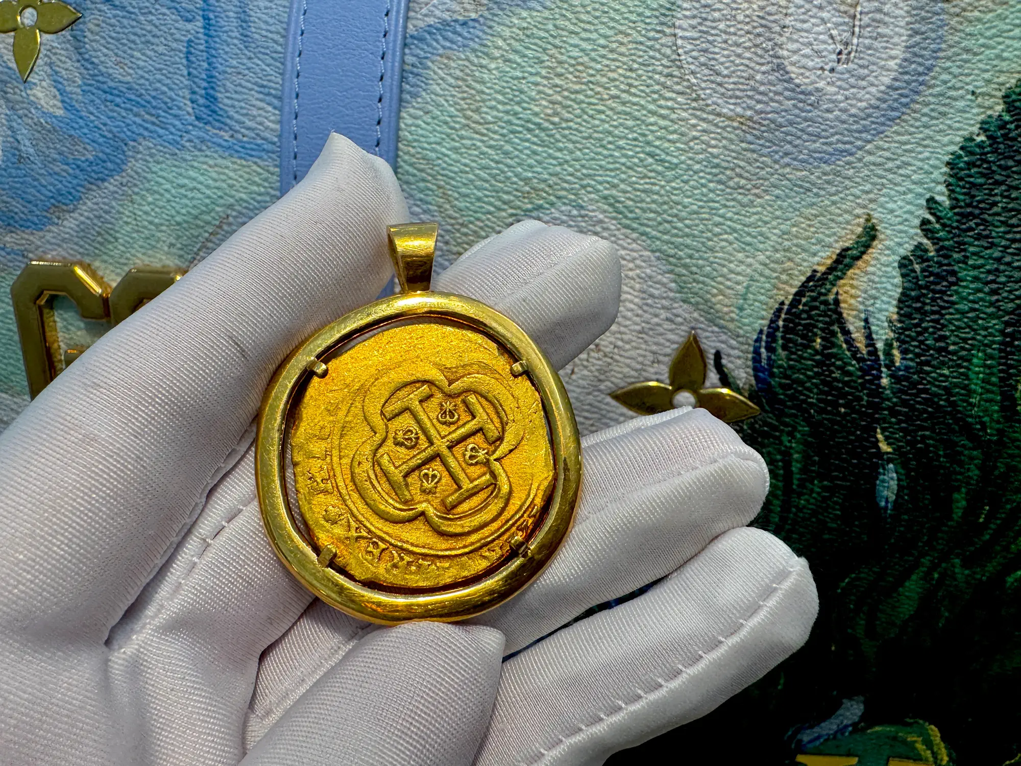 Mexico 8 Escudos 1714 "Philip V" Pendant