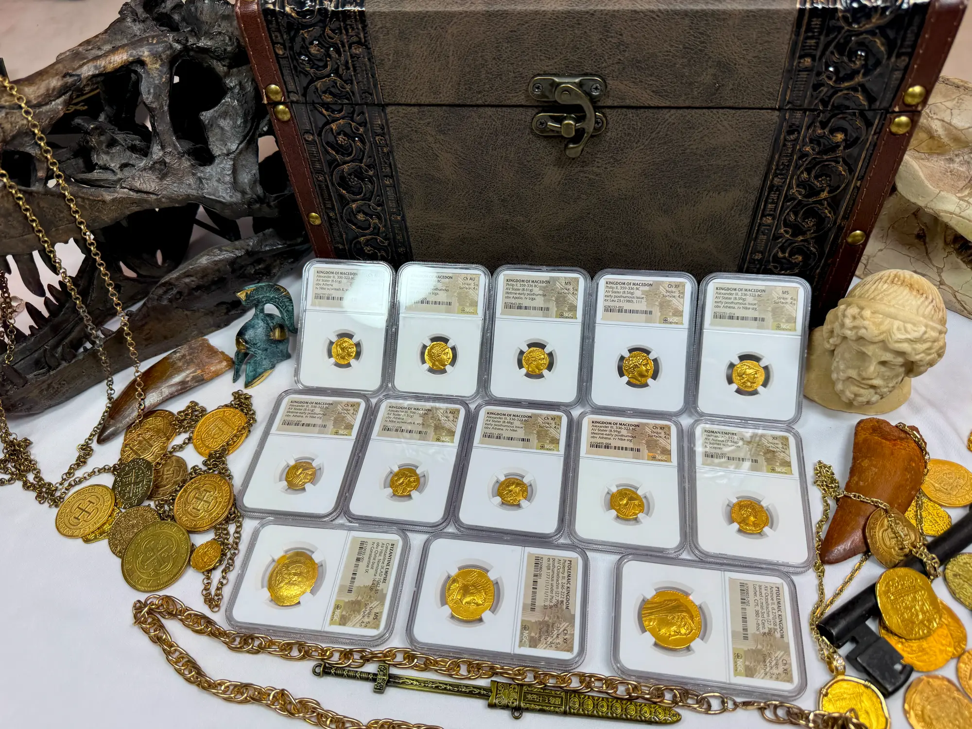 Kingdom of Macedon "Philip" 359BC Stater NGC MS 5x4 49