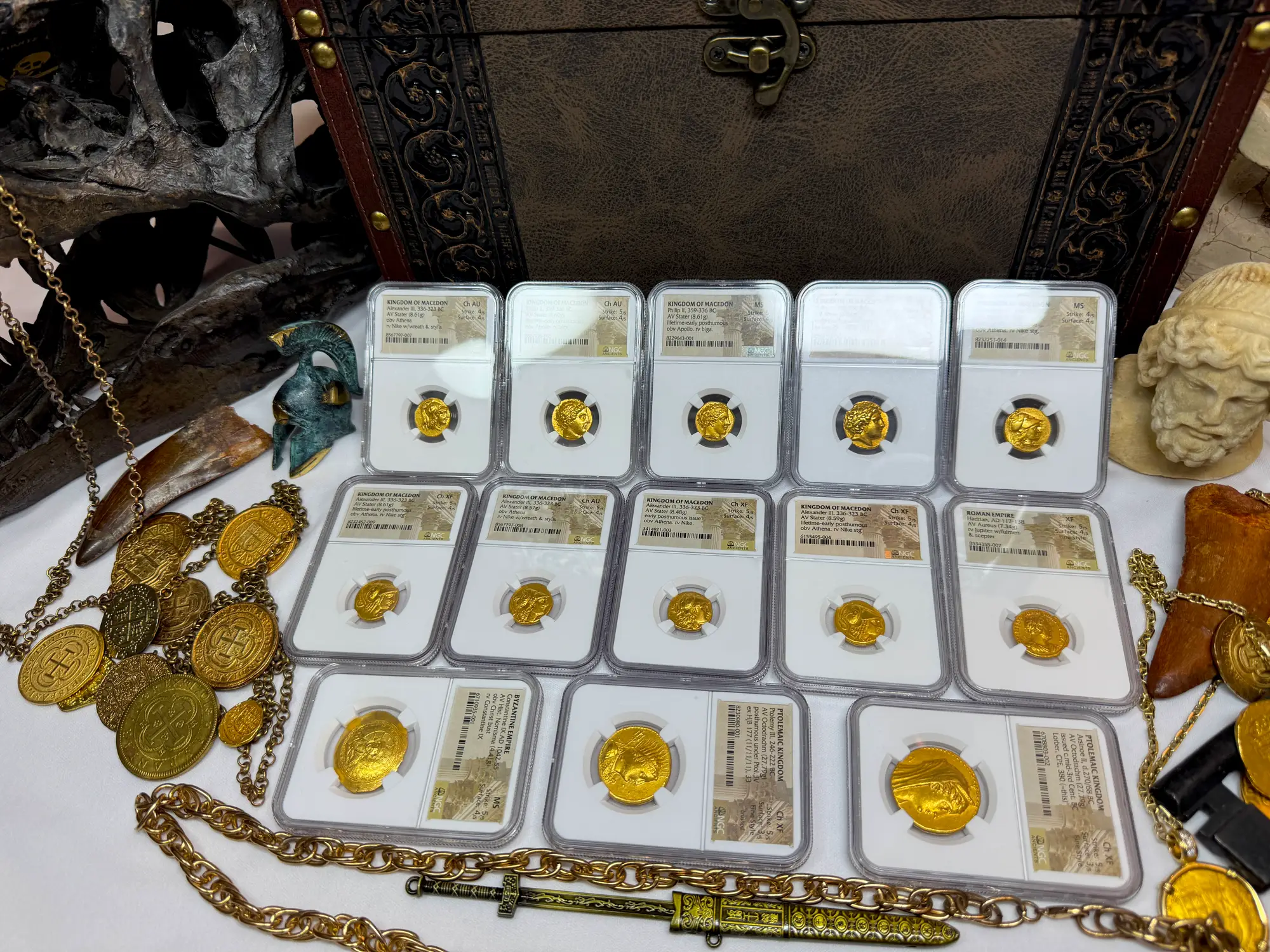 Kingdom of Macedon "Philip" 359BC Stater NGC MS 5x4 50