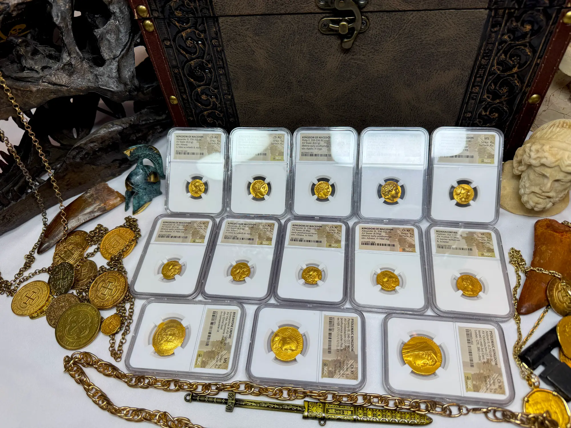 Kingdom of Macedon "Philip" 359BC Stater NGC MS 5x4 51