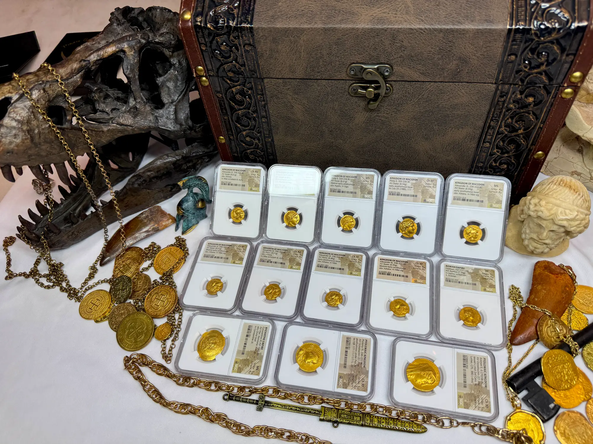 Kingdom of Macedon "Philip" 359BC Stater NGC MS 5x4 52