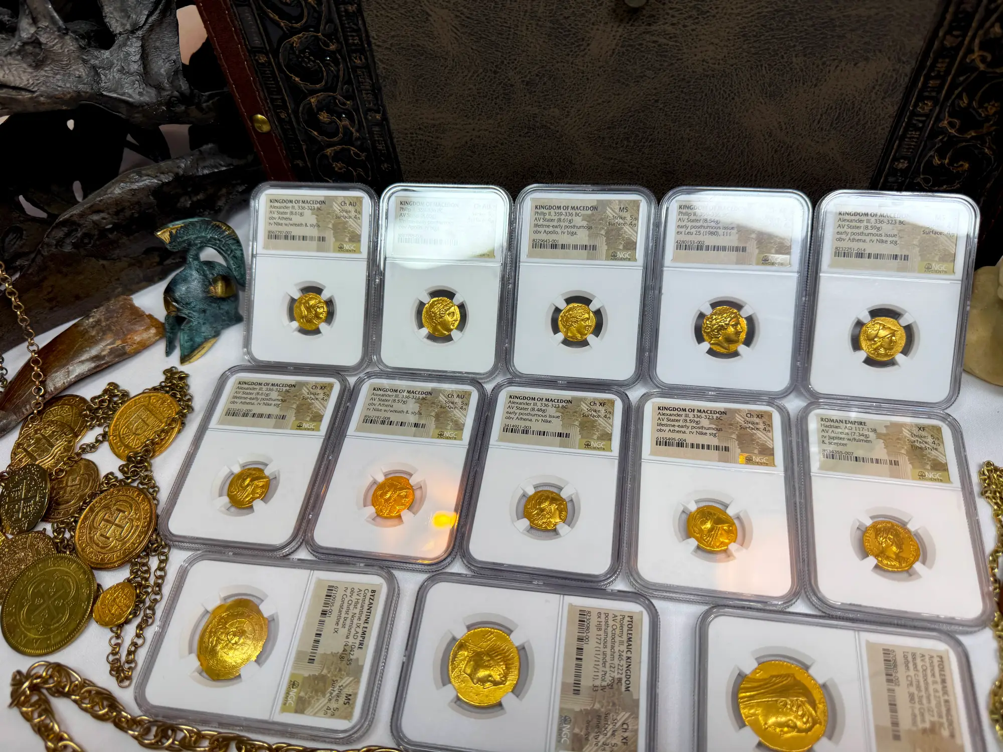 Kingdom of Macedon "Philip" 359BC Stater NGC MS 5x4 34