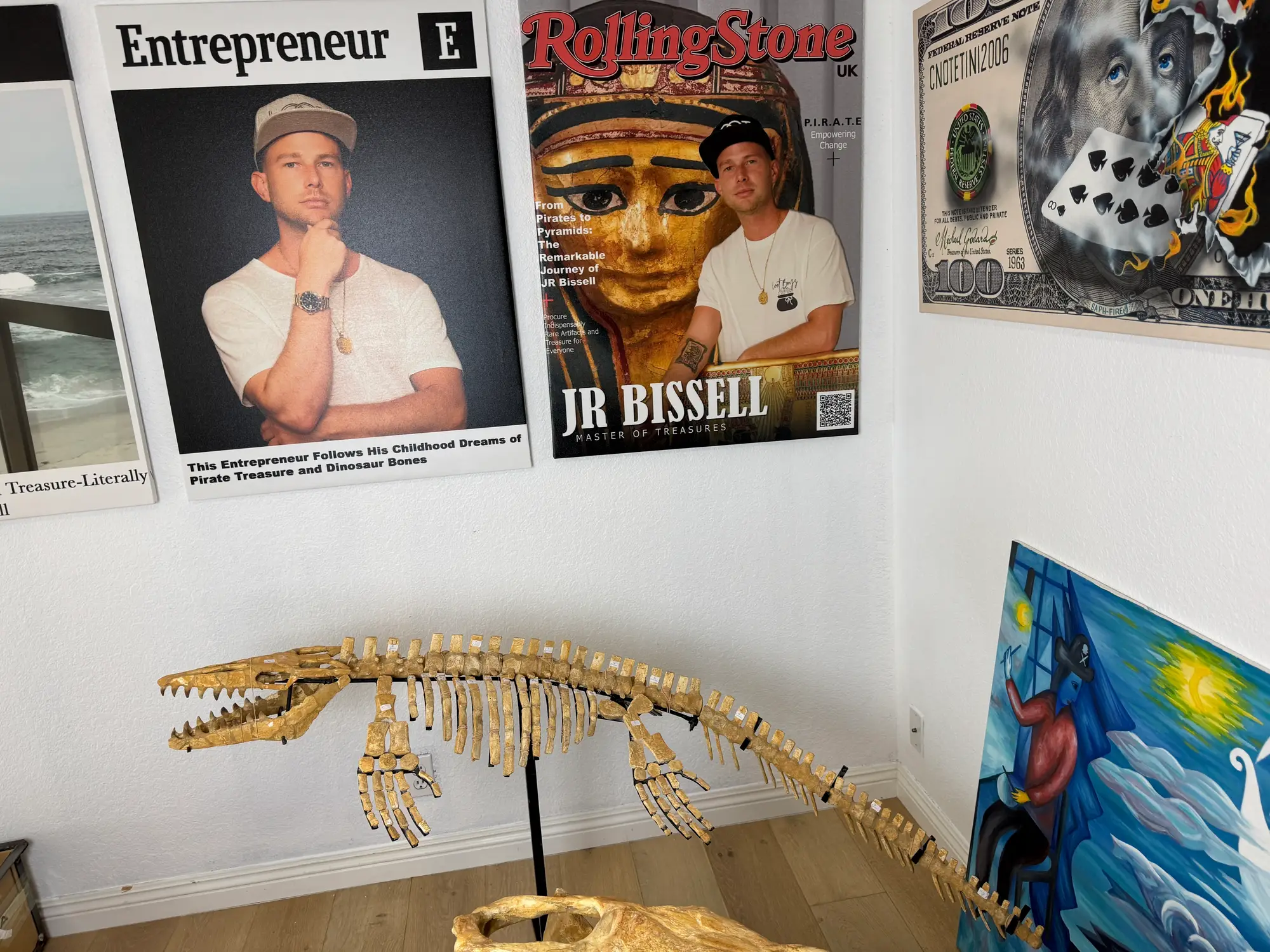 Mosasaur Full Skeleton (Small) Frankenstein Halisaurus Arambourgi Mosasaurus  29