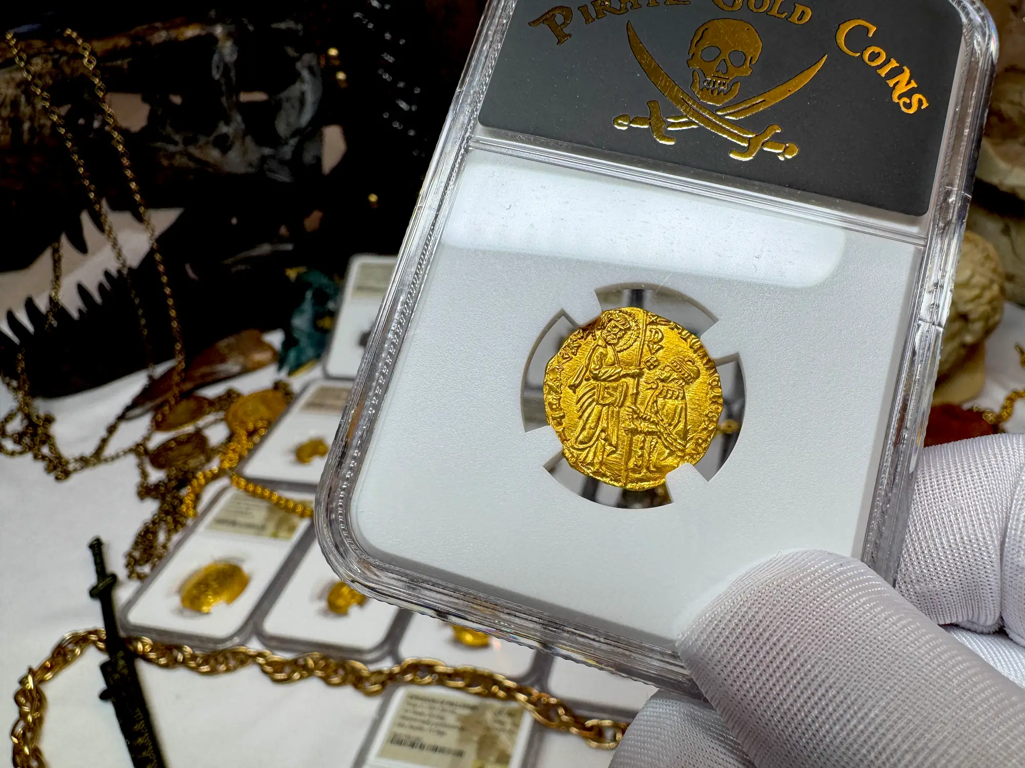 Italy "Jesus Christ" 1400-13 Ducat Michele Steno NGC 66 12