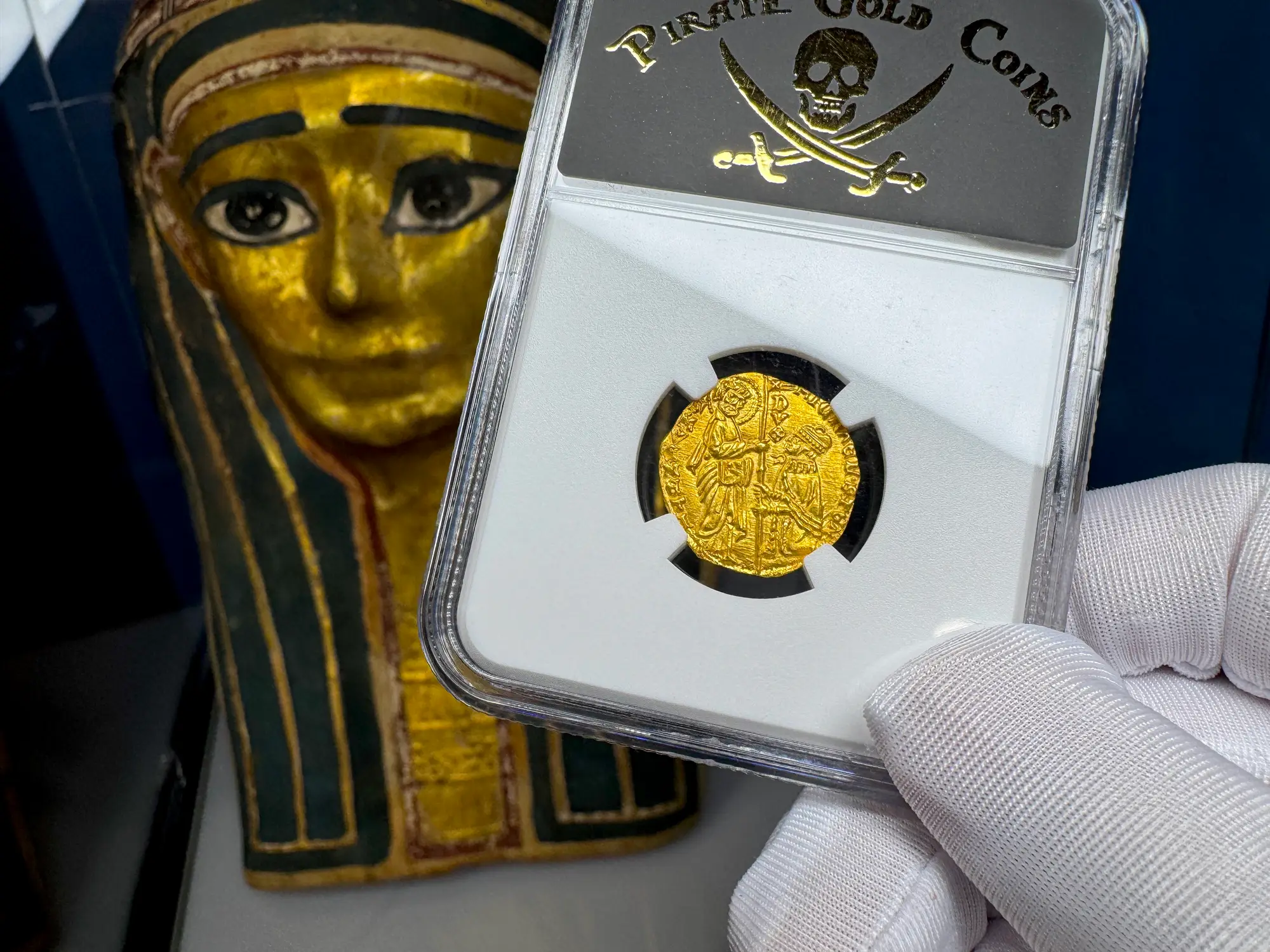 Italy "Jesus Christ" 1400-13 Ducat Michele Steno NGC 66 21