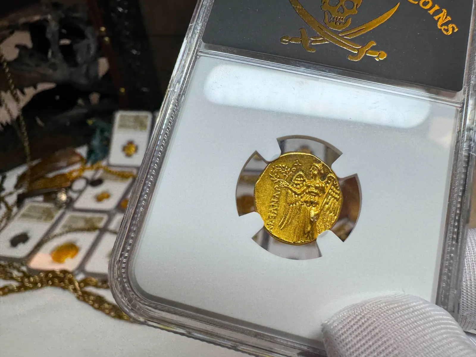 Kingdom of Macedon "Alexander the Great" 336BC Stater NGC Ch AU  14