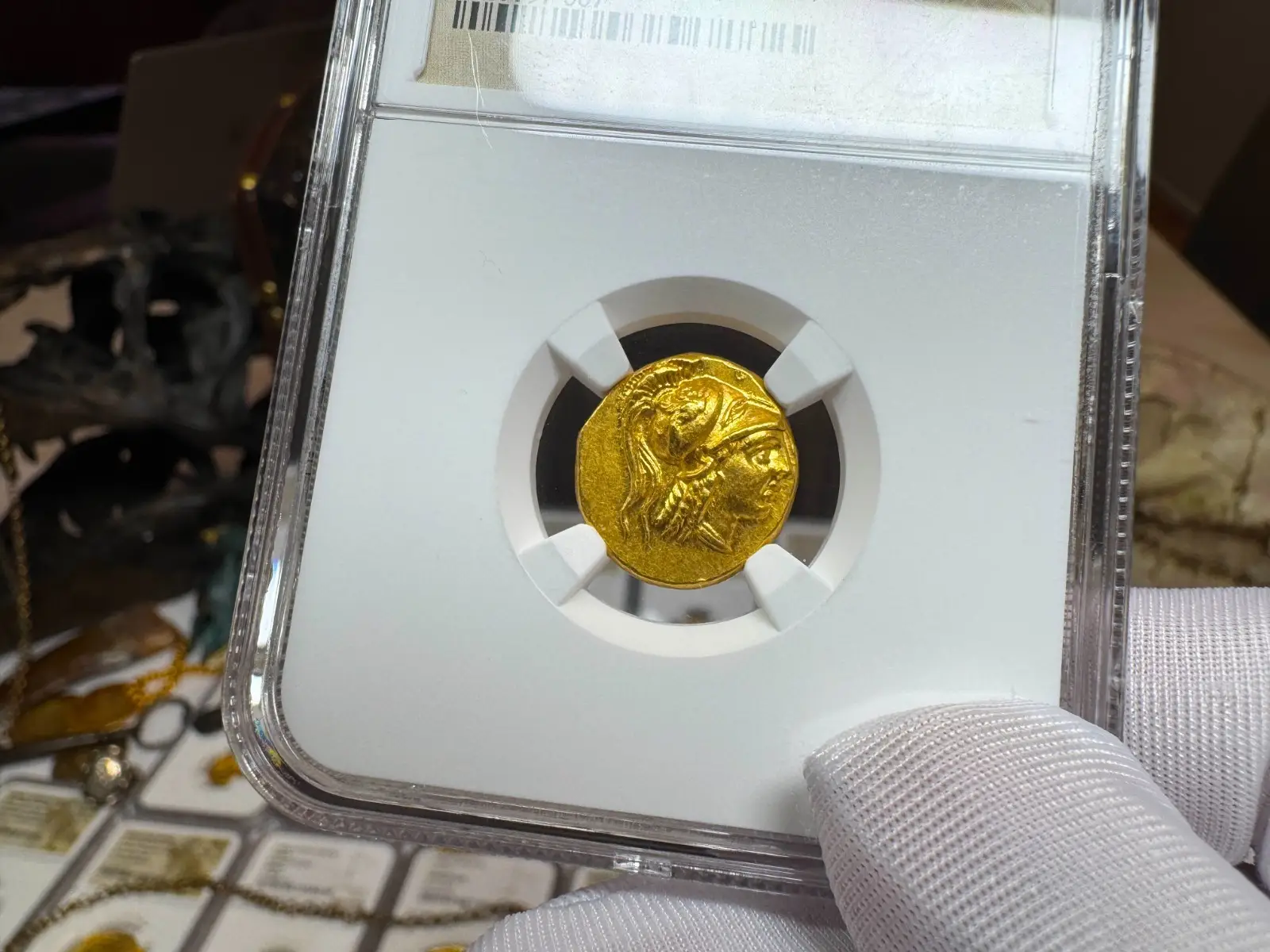 Kingdom of Macedon "Alexander the Great" 336BC Stater NGC Ch AU  25