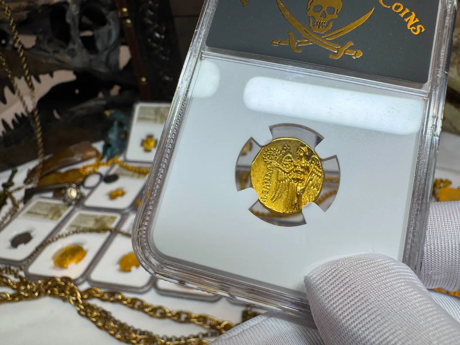 Kingdom of Macedon "Alexander the Great" 336BC Stater NGC Ch AU  13