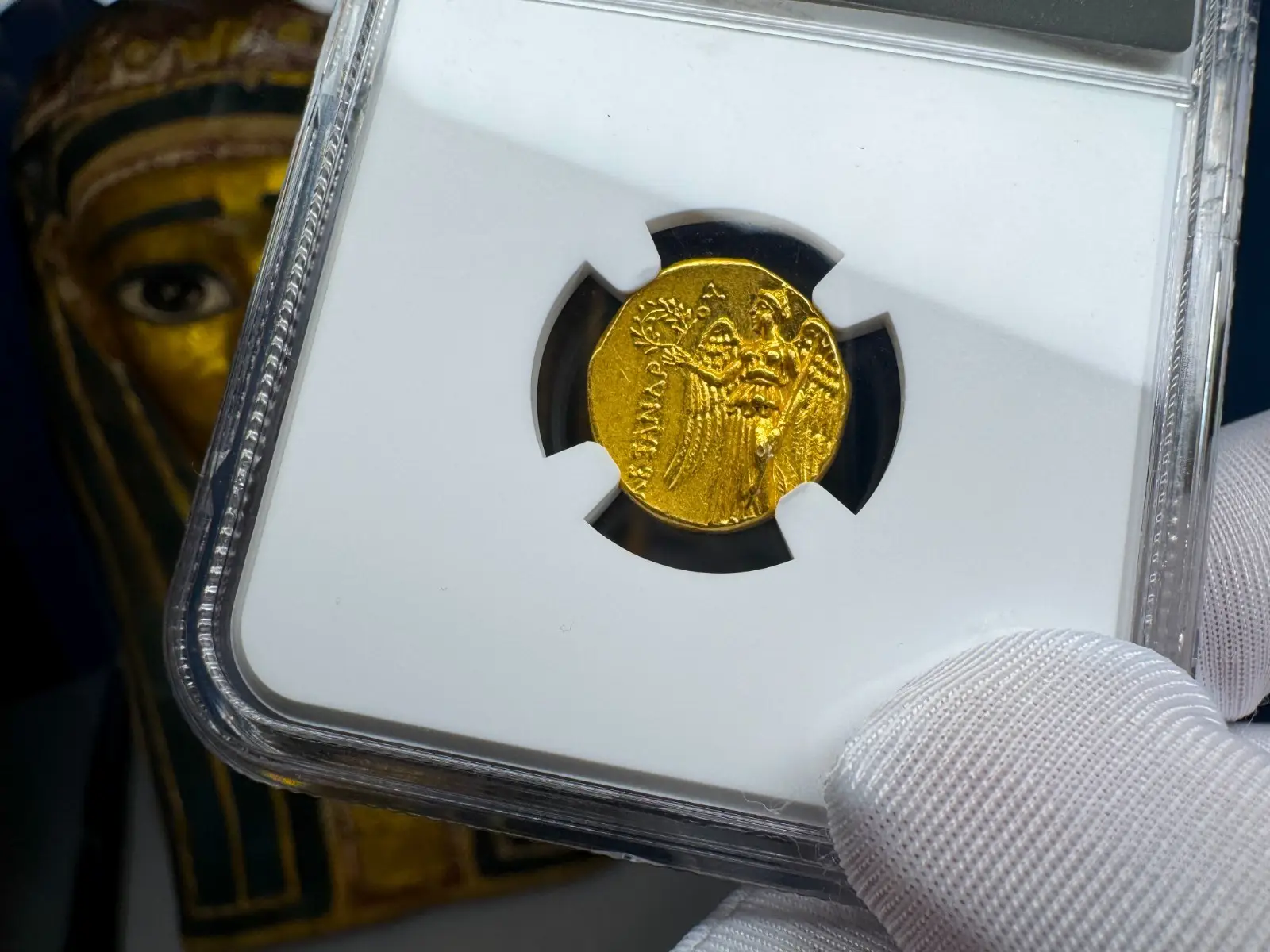 Kingdom of Macedon "Alexander the Great" 336BC Stater NGC Ch AU  31