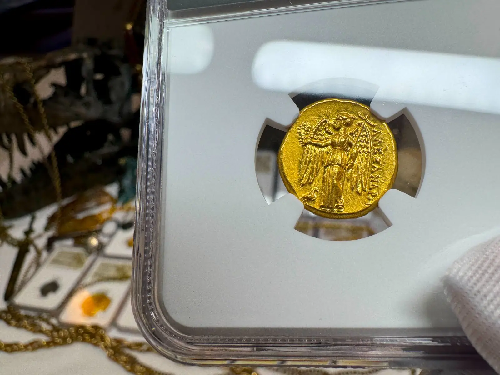 Kingdom of Macedon "Alexander the Great" 336BC Stater NGC Ch AU  22