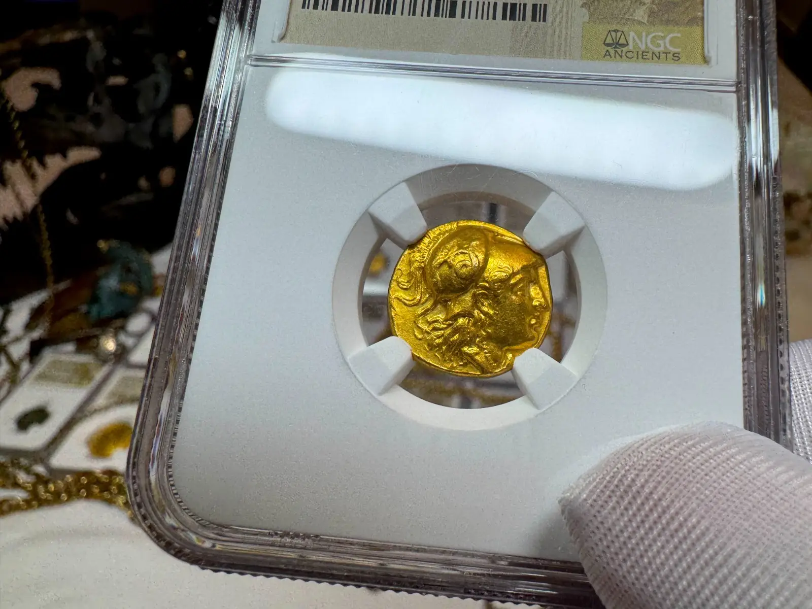 Kingdom of Macedon "Alexander the Great" 336BC Stater NGC Ch XF 16