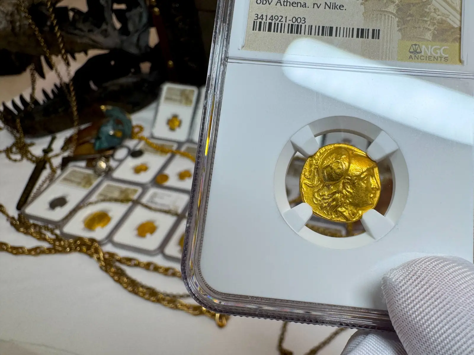 Kingdom of Macedon "Alexander the Great" 336BC Stater NGC Ch XF 24