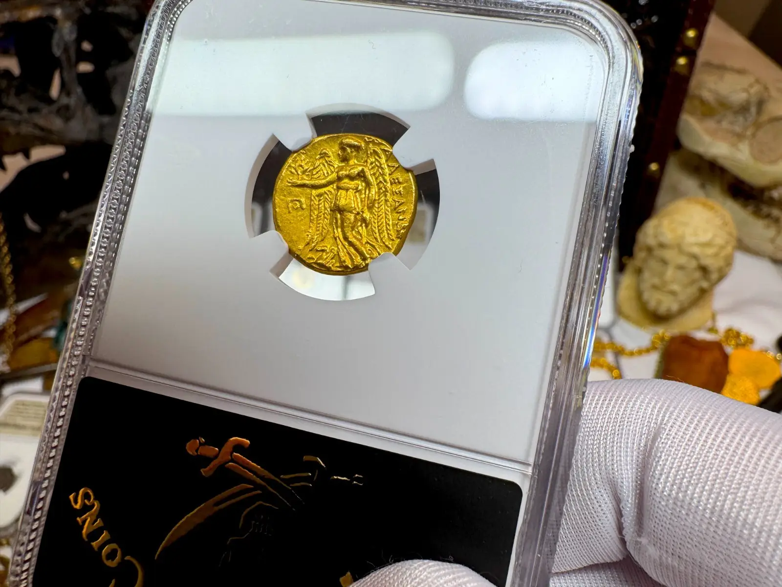 Kingdom of Macedon "Alexander the Great" 336BC Stater NGC Ch XF 8