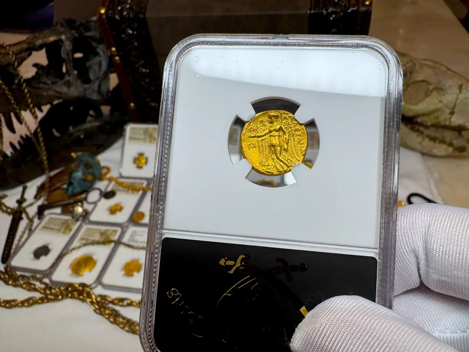 Kingdom of Macedon "Alexander the Great" 336BC Stater NGC Ch XF 20