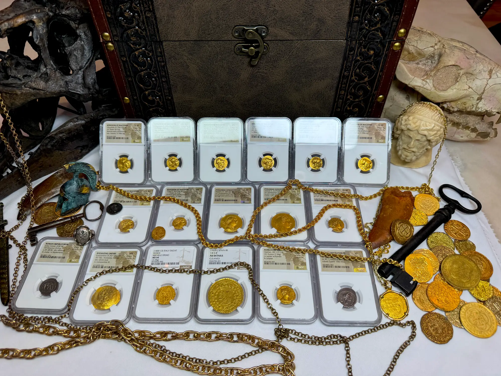 Kingdom of Macedon "Alexander the Great" 336BC Stater NGC Ch XF 12