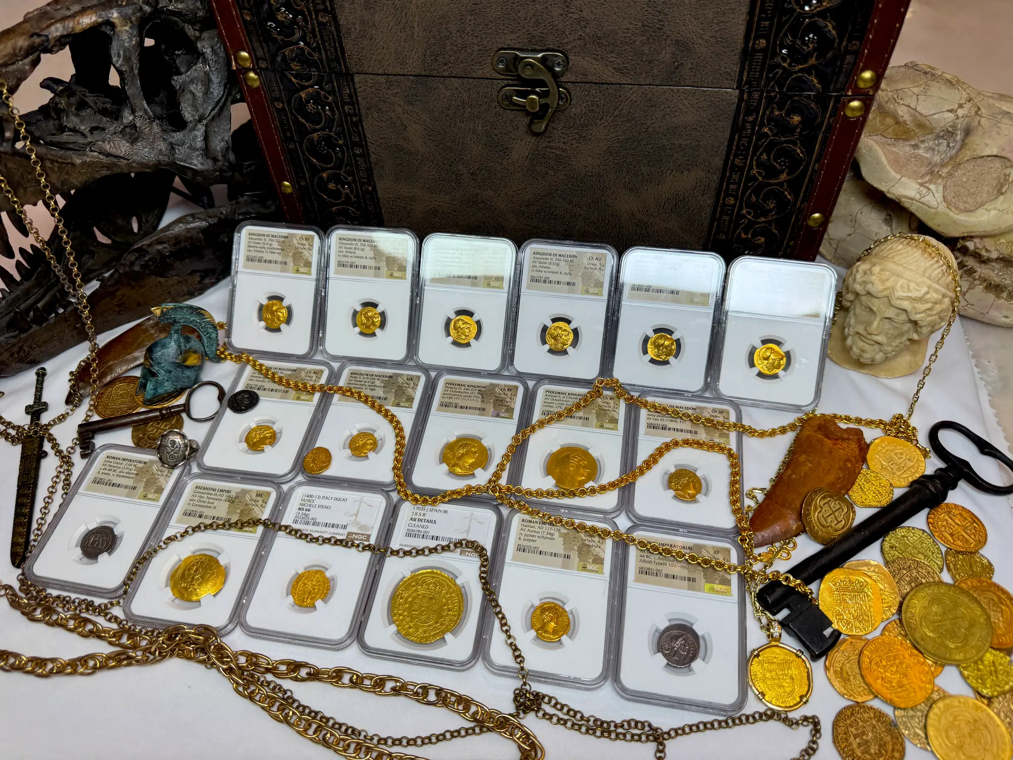 Kingdom of Macedon "Alexander the Great" 336BC Stater NGC Ch XF 21