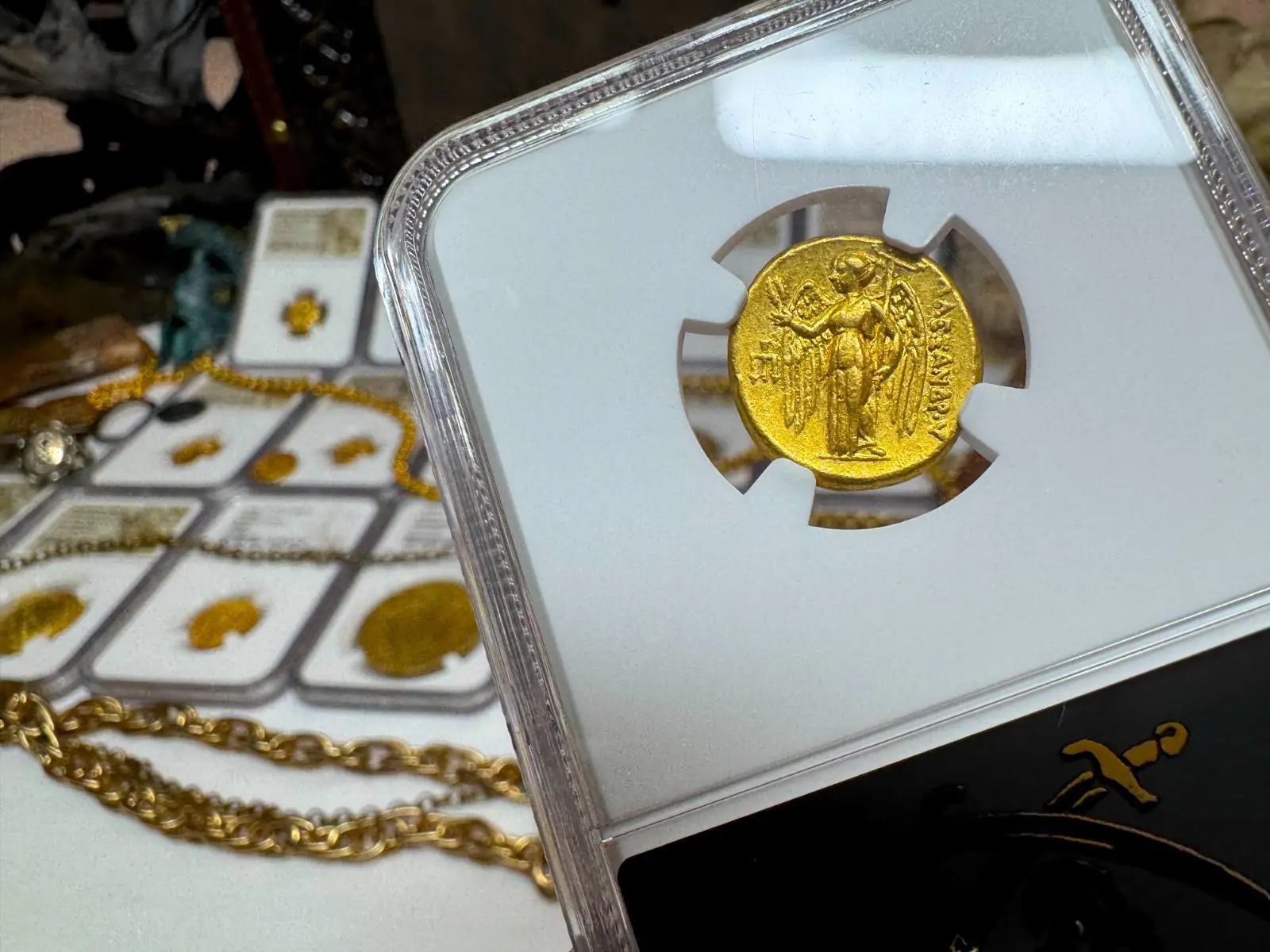 Kingdom of Macedon "Alexander the Great" 336BC Stater NGC Ch XF  10