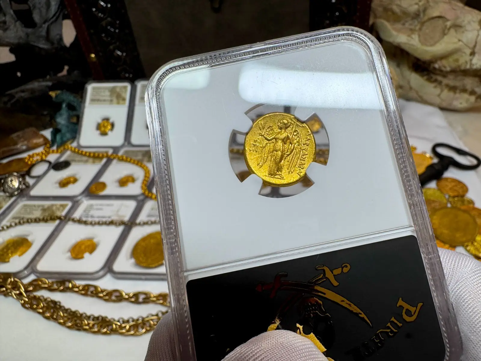 Kingdom of Macedon "Alexander the Great" 336BC Stater NGC Ch XF  17