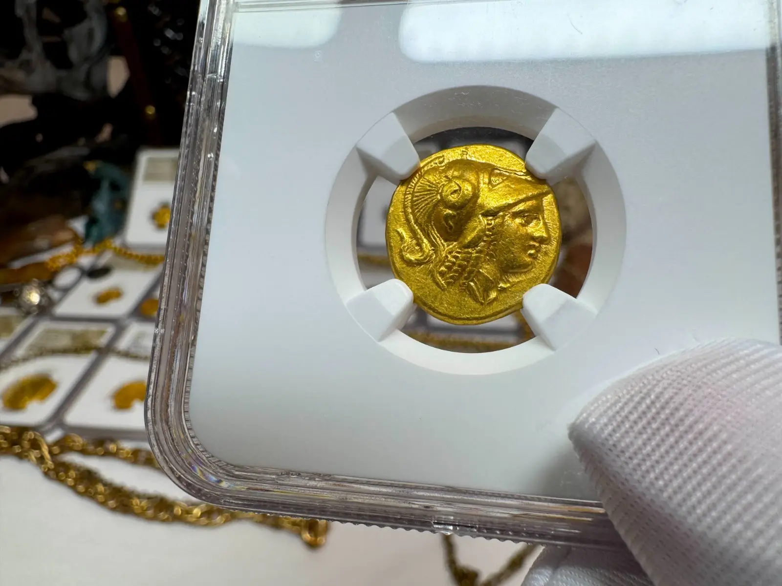 Kingdom of Macedon "Alexander the Great" 336BC Stater NGC Ch XF  15