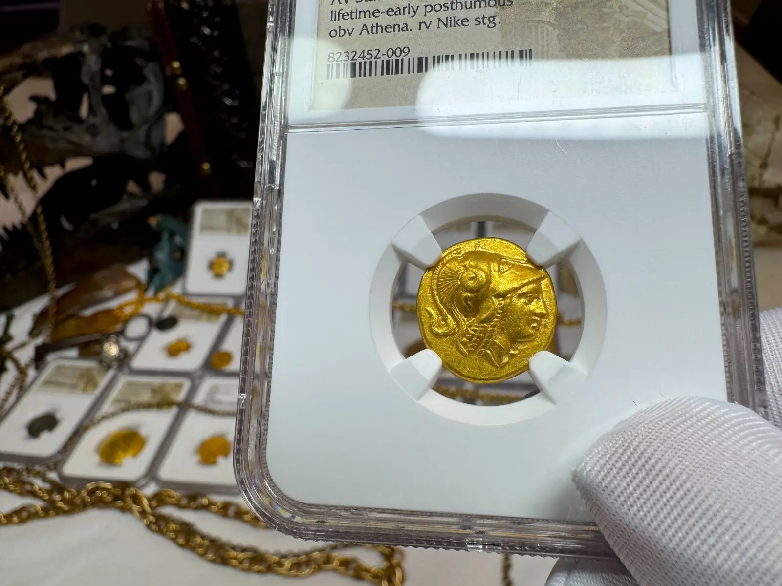 Kingdom of Macedon "Alexander the Great" 336BC Stater NGC Ch XF  2