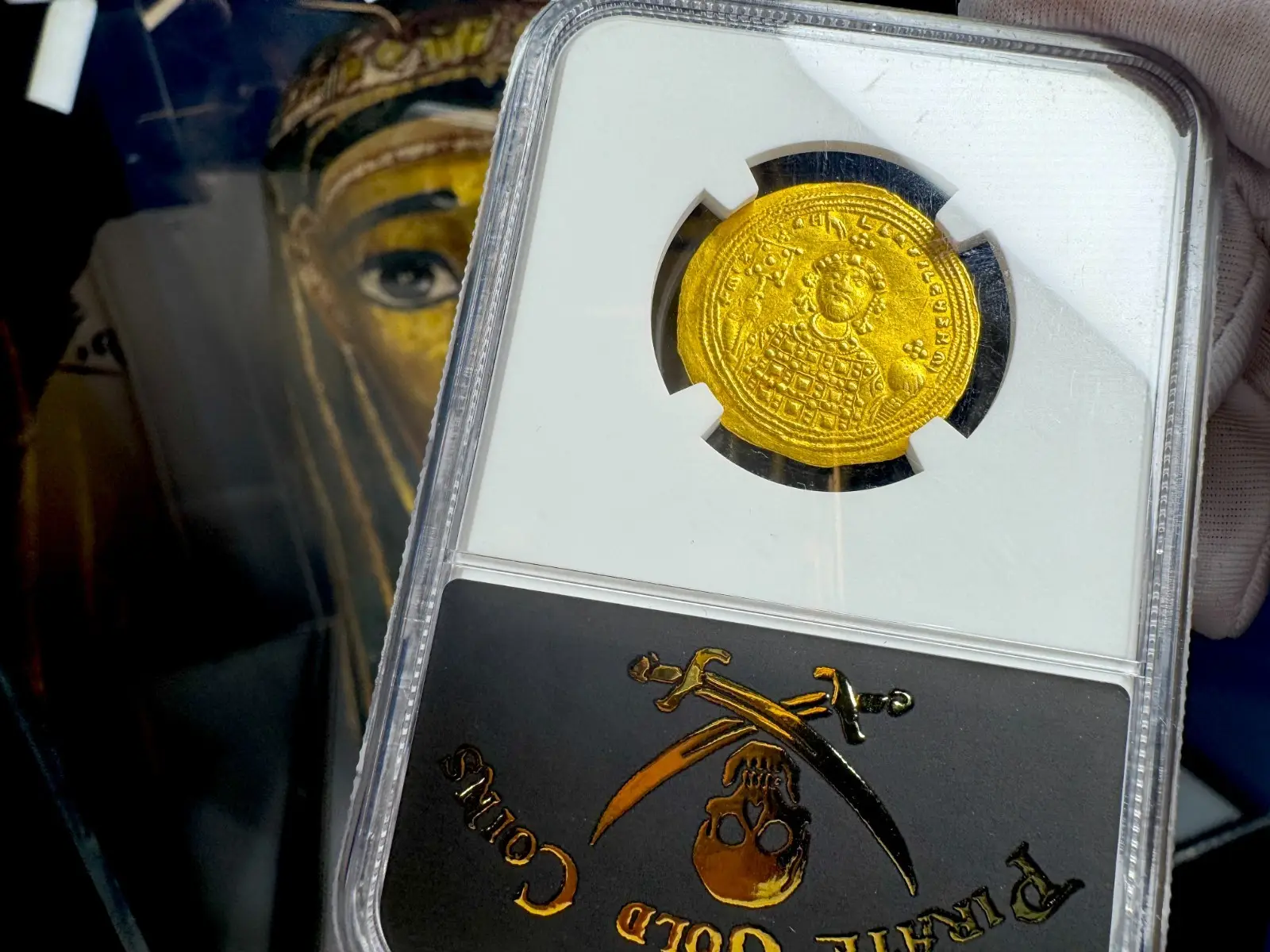 Byzantine Empire "Jesus Christ" Michael IV 1034AD NGC Ch XF Hist Nomisma 5