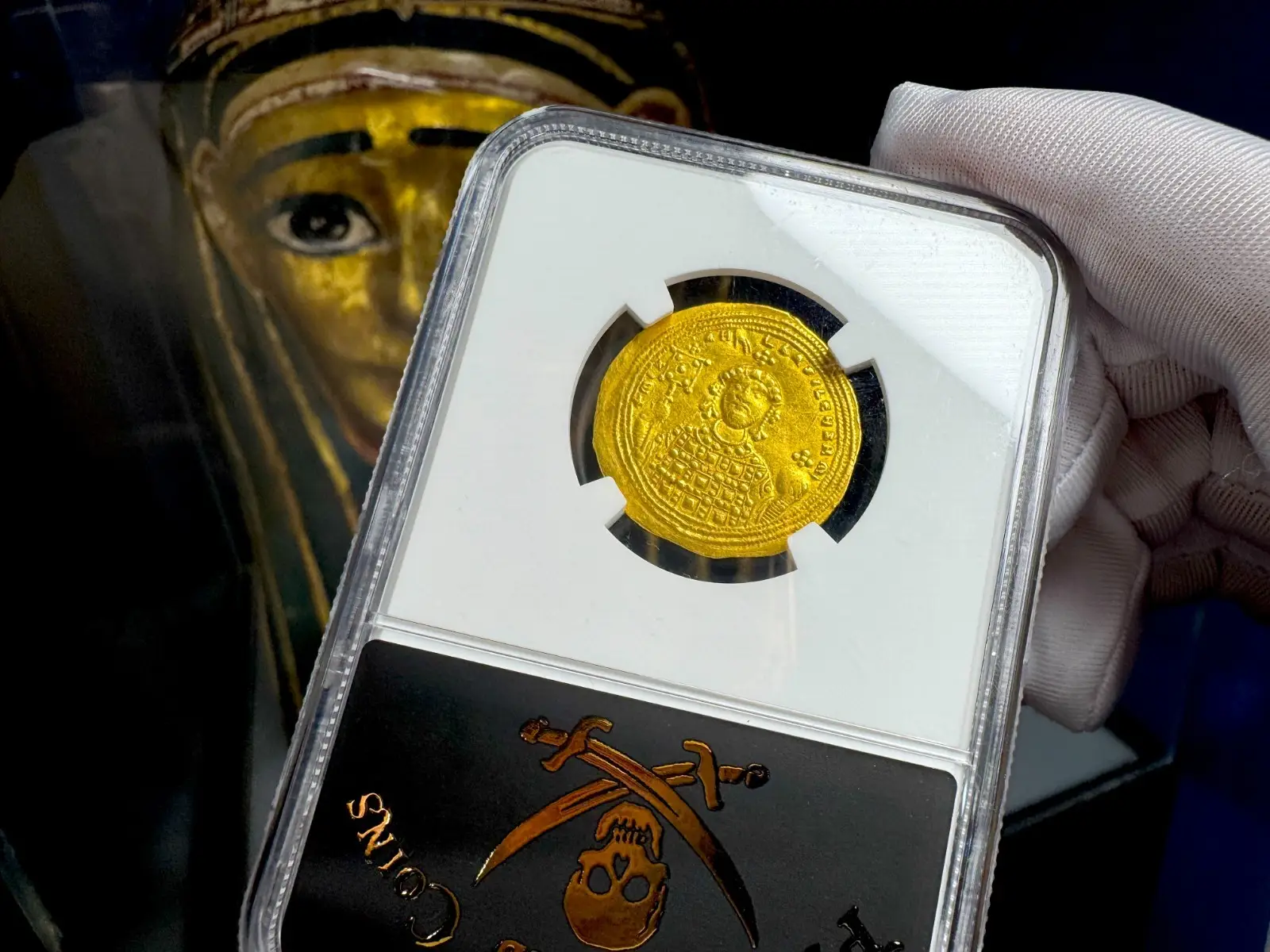 Byzantine Empire "Jesus Christ" Michael IV 1034AD NGC Ch XF Hist Nomisma 9