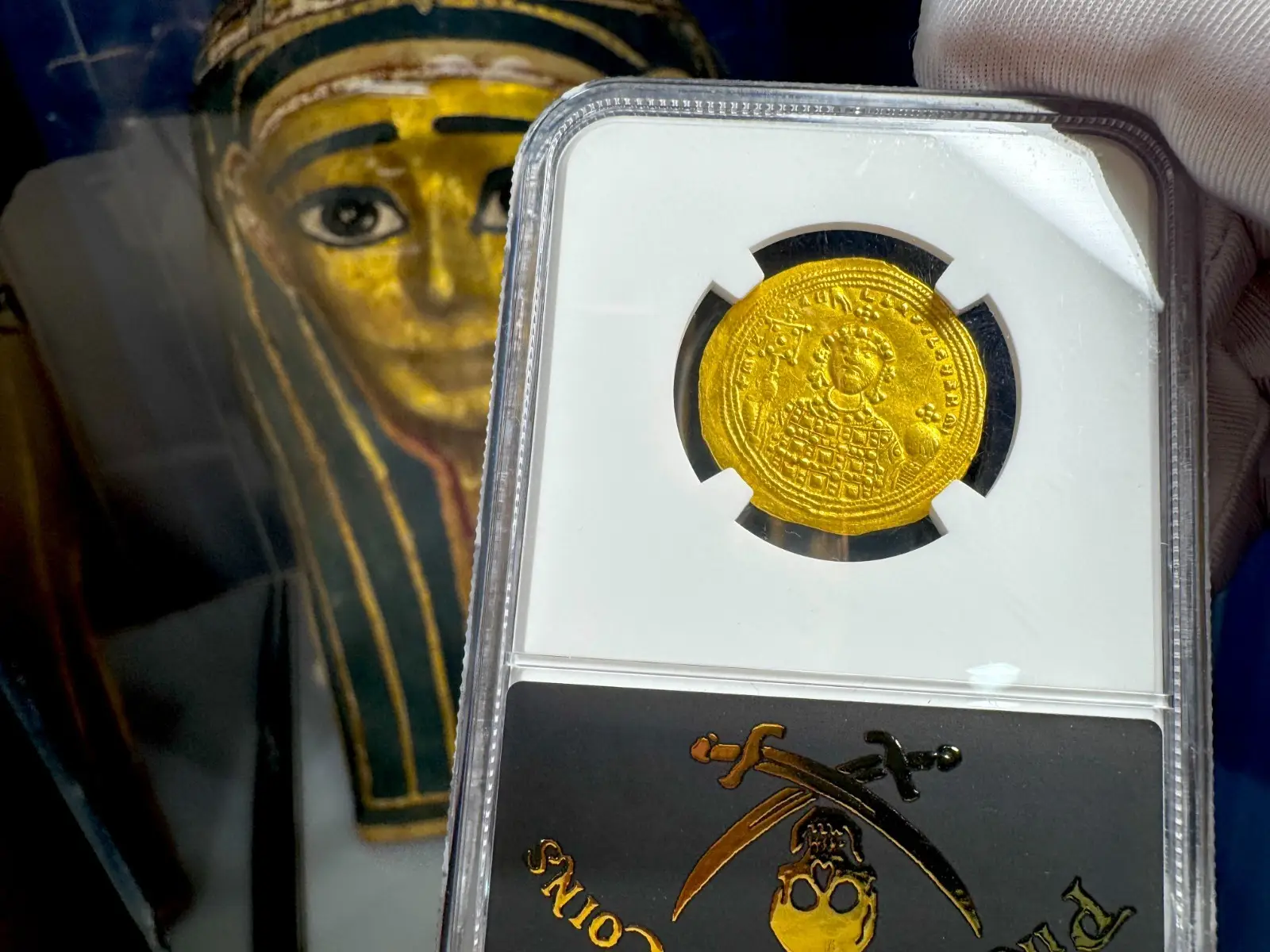 Byzantine Empire "Jesus Christ" Michael IV 1034AD NGC Ch XF Hist Nomisma 15