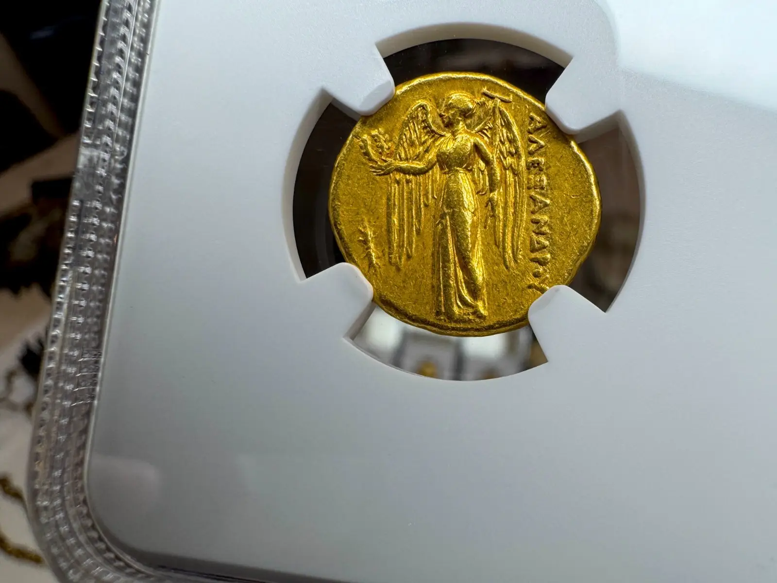 Kingdom of Macedon "Alexander the Great" 336BC Stater NGC Ch XF 19