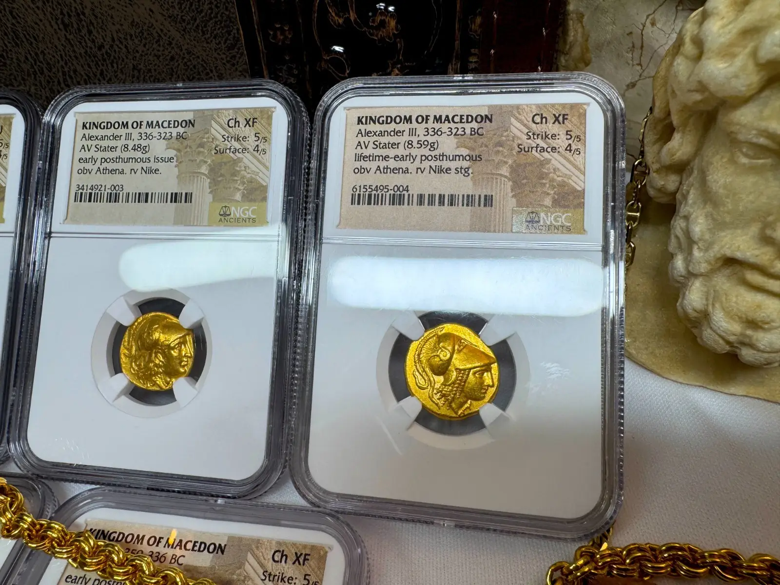 Kingdom of Macedon "Alexander the Great" 336BC Stater NGC Ch XF 21