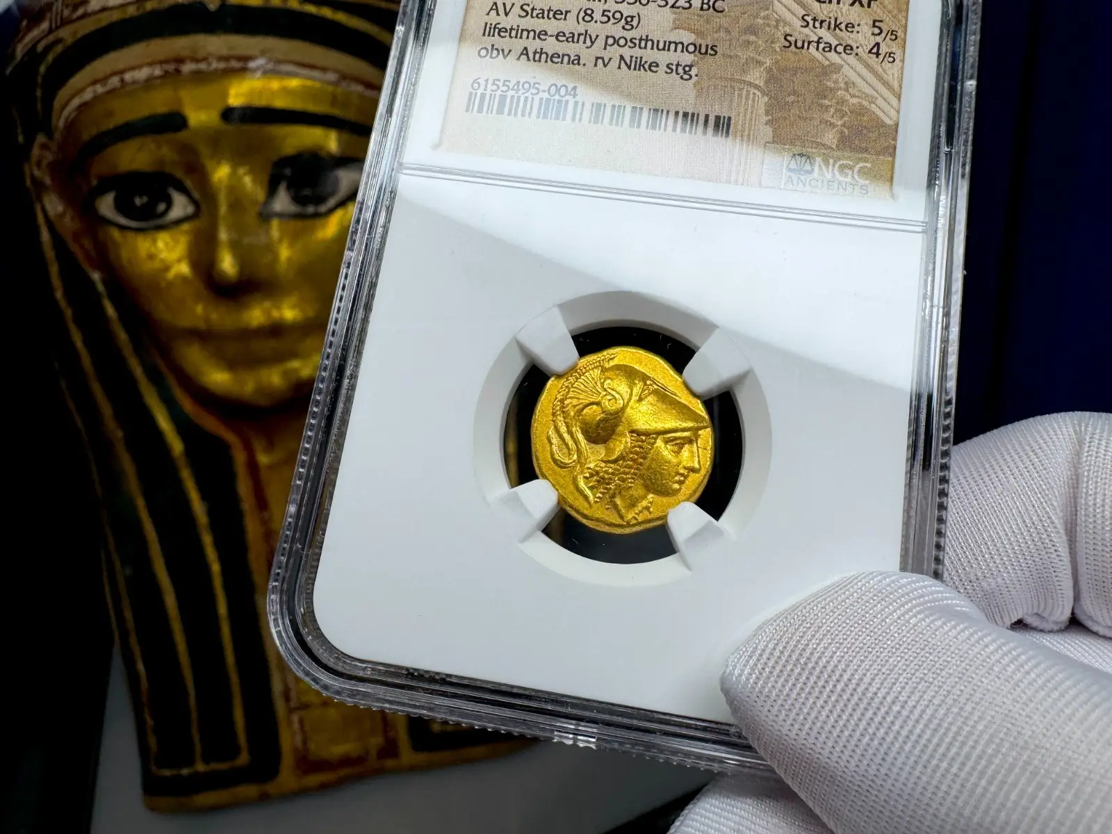 Kingdom of Macedon "Alexander the Great" 336BC Stater NGC Ch XF 15