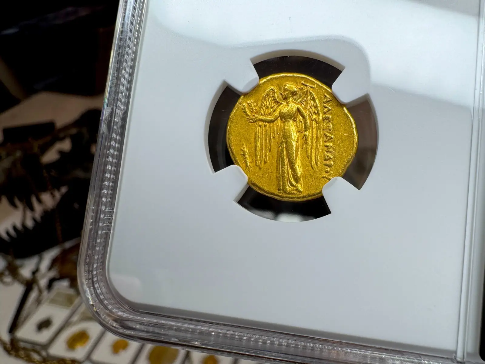 Kingdom of Macedon "Alexander the Great" 336BC Stater NGC Ch XF 18