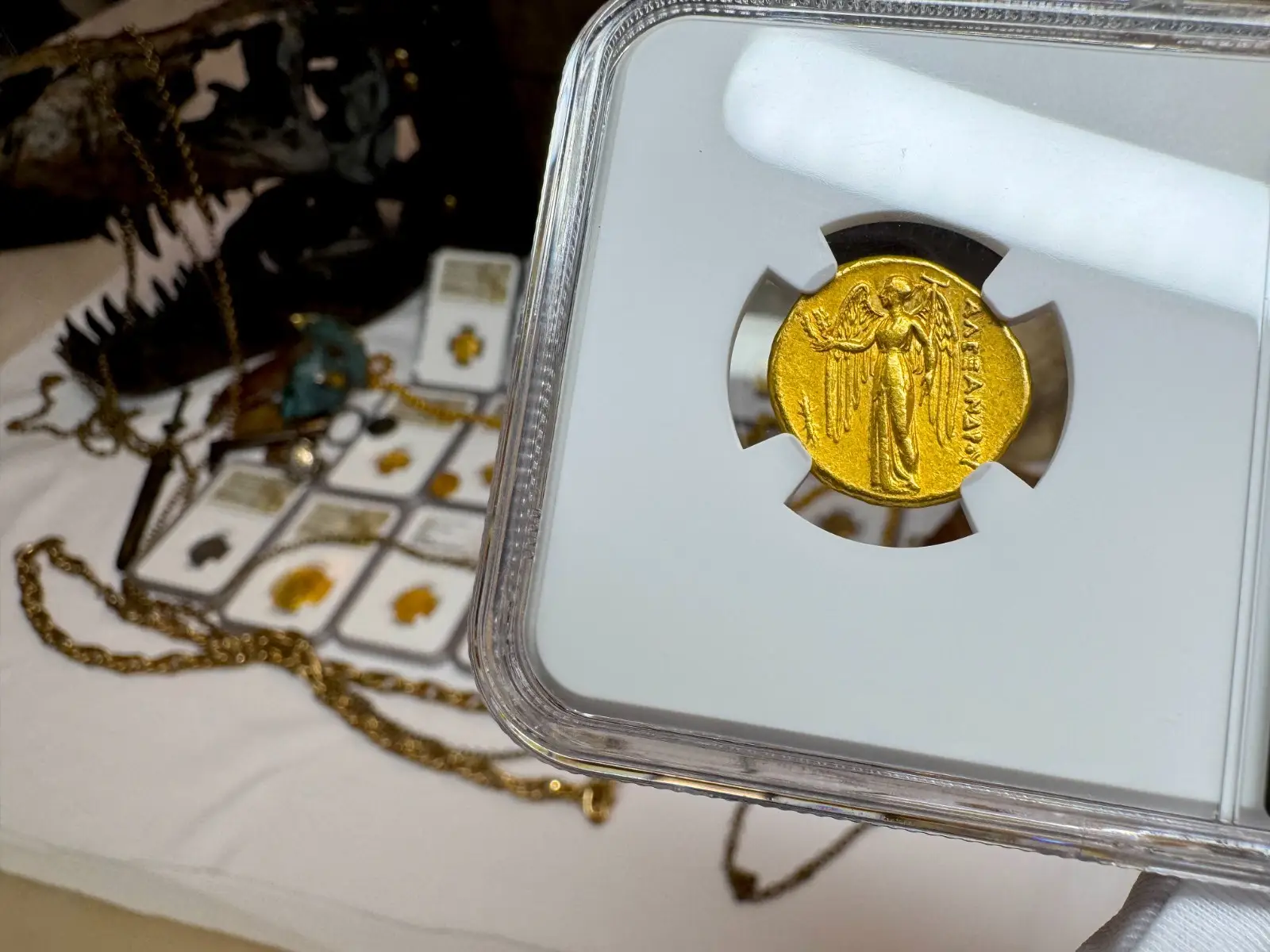 Kingdom of Macedon "Alexander the Great" 336BC Stater NGC Ch XF 5