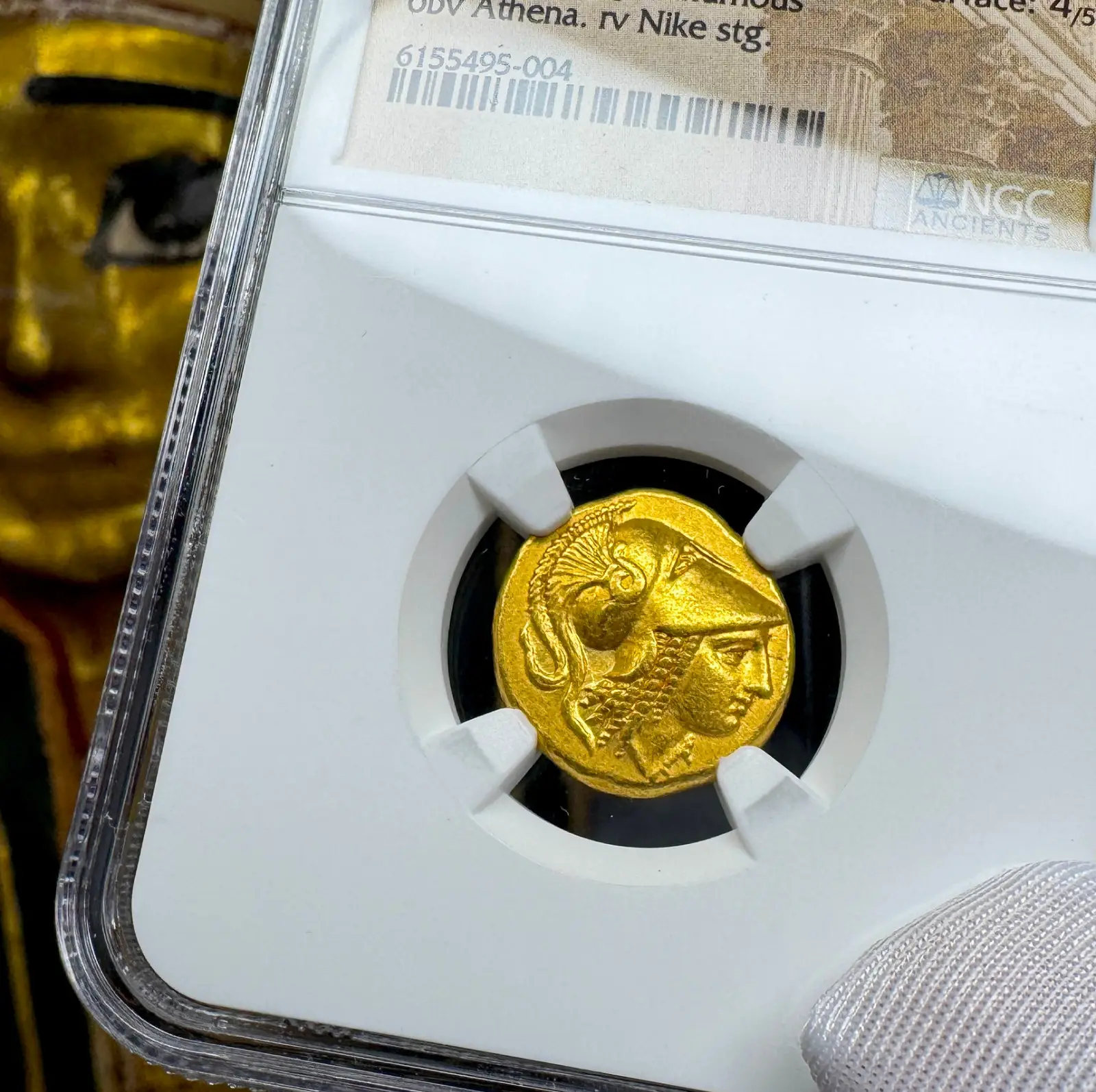 Kingdom of Macedon "Alexander the Great" 336BC Stater NGC Ch XF