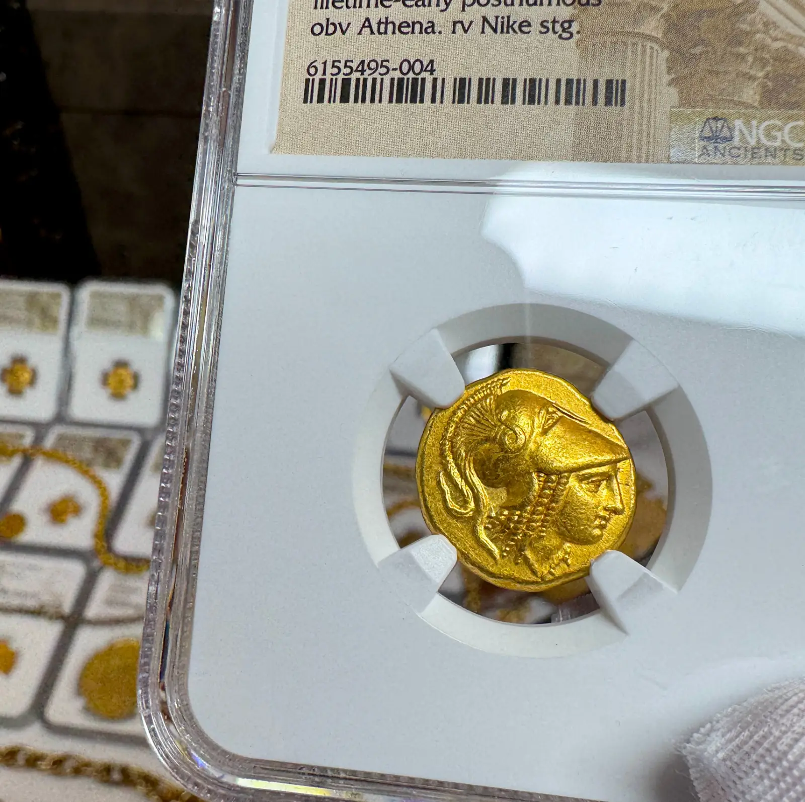 Kingdom of Macedon "Alexander the Great" 336BC Stater NGC Ch XF 13