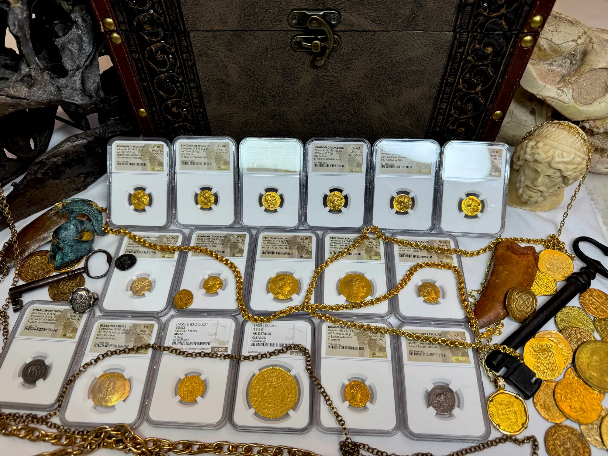 Kingdom of Macedon "Alexander the Great" 336BC Stater NGC Ch AU  24