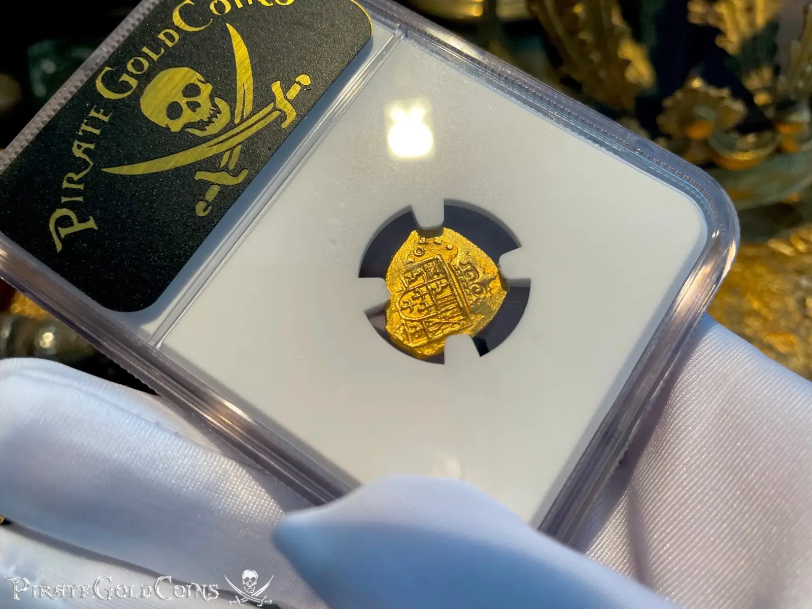 Mexico 1 Escudo 1714 "Full Crown- 1715 Fleet Shipwreck" NGC 64 3