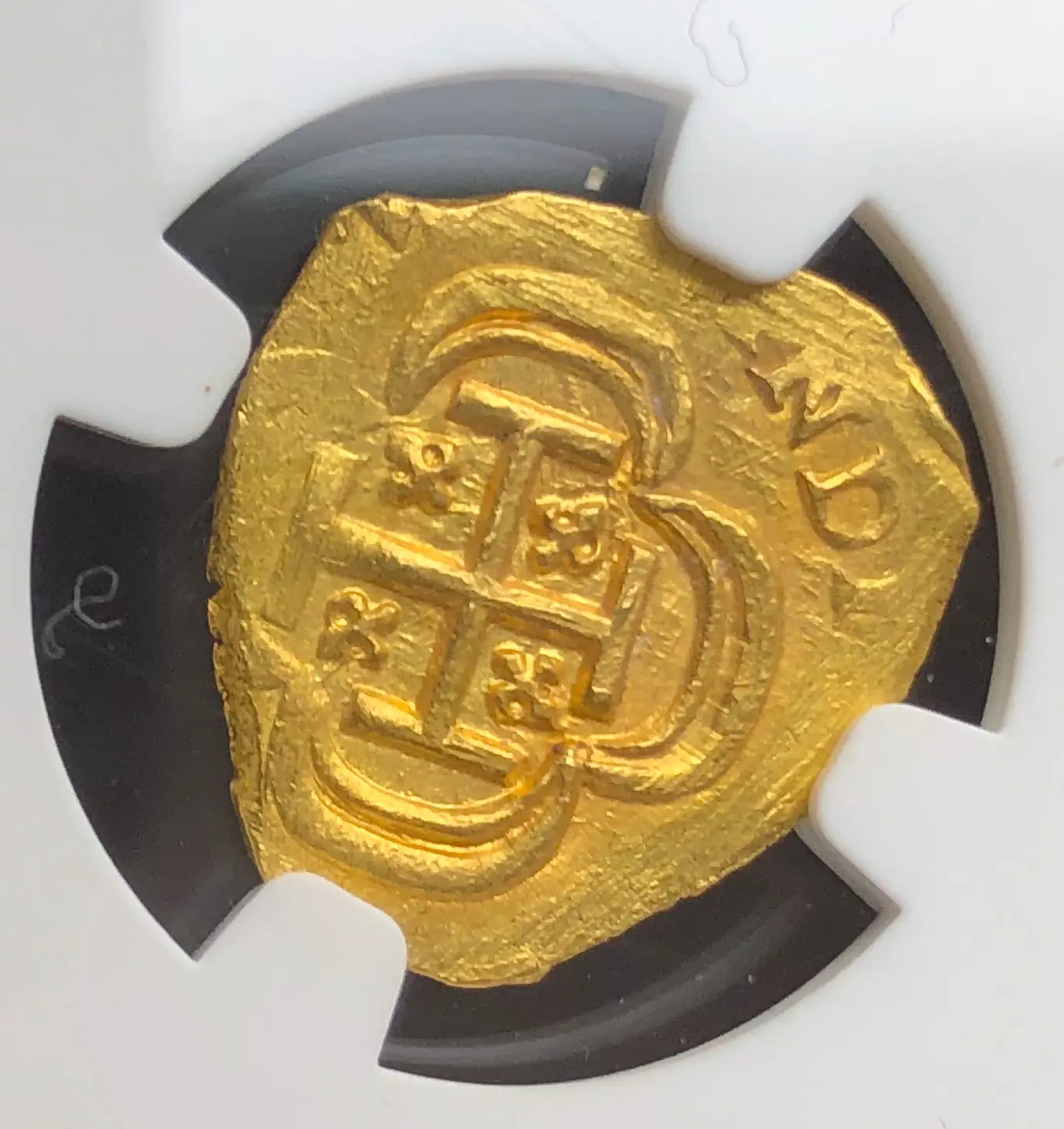 Mexico 1 Escudo 1714 "Full Crown- 1715 Fleet Shipwreck" NGC 64 10