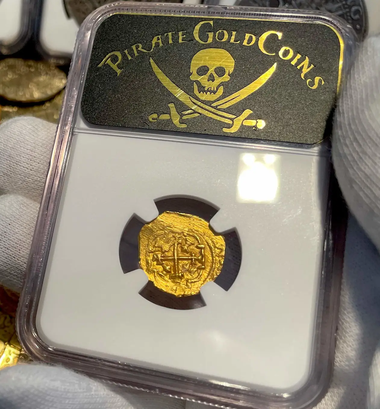 MEXICO 1 Escudo 1712-13 “1715 Fleet Shipwreck" NGC 63 