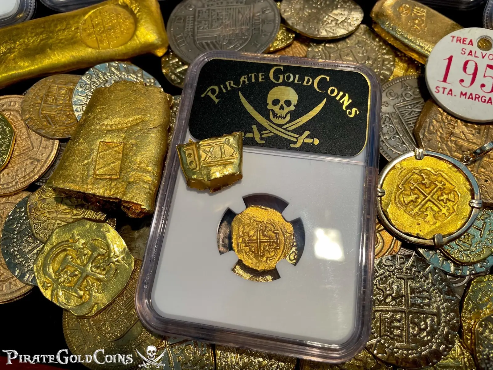 MEXICO 1 Escudo 1712-13 “1715 Fleet Shipwreck" NGC 63  13