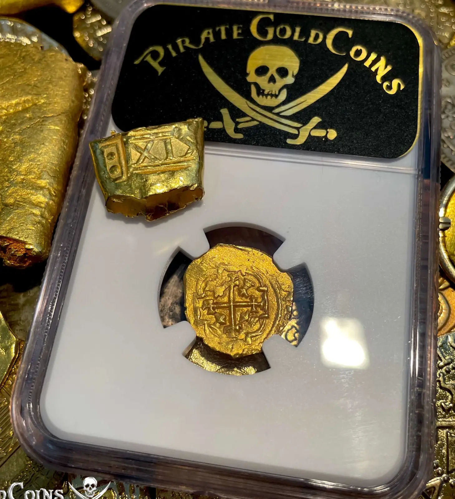 MEXICO 1 Escudo 1712-13 “1715 Fleet Shipwreck" NGC 63  8